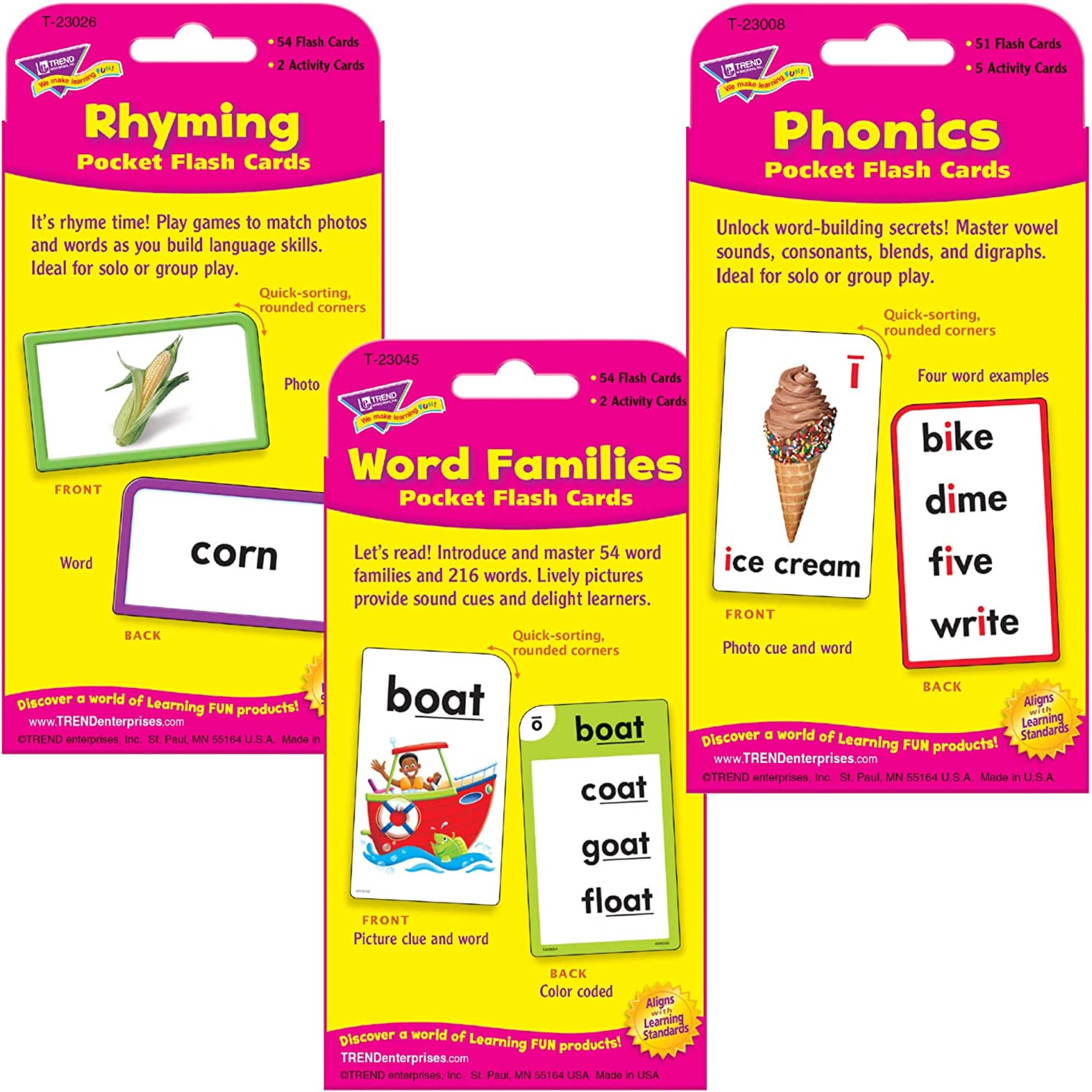 Trend Enterprises® Early Words Bundle Set
