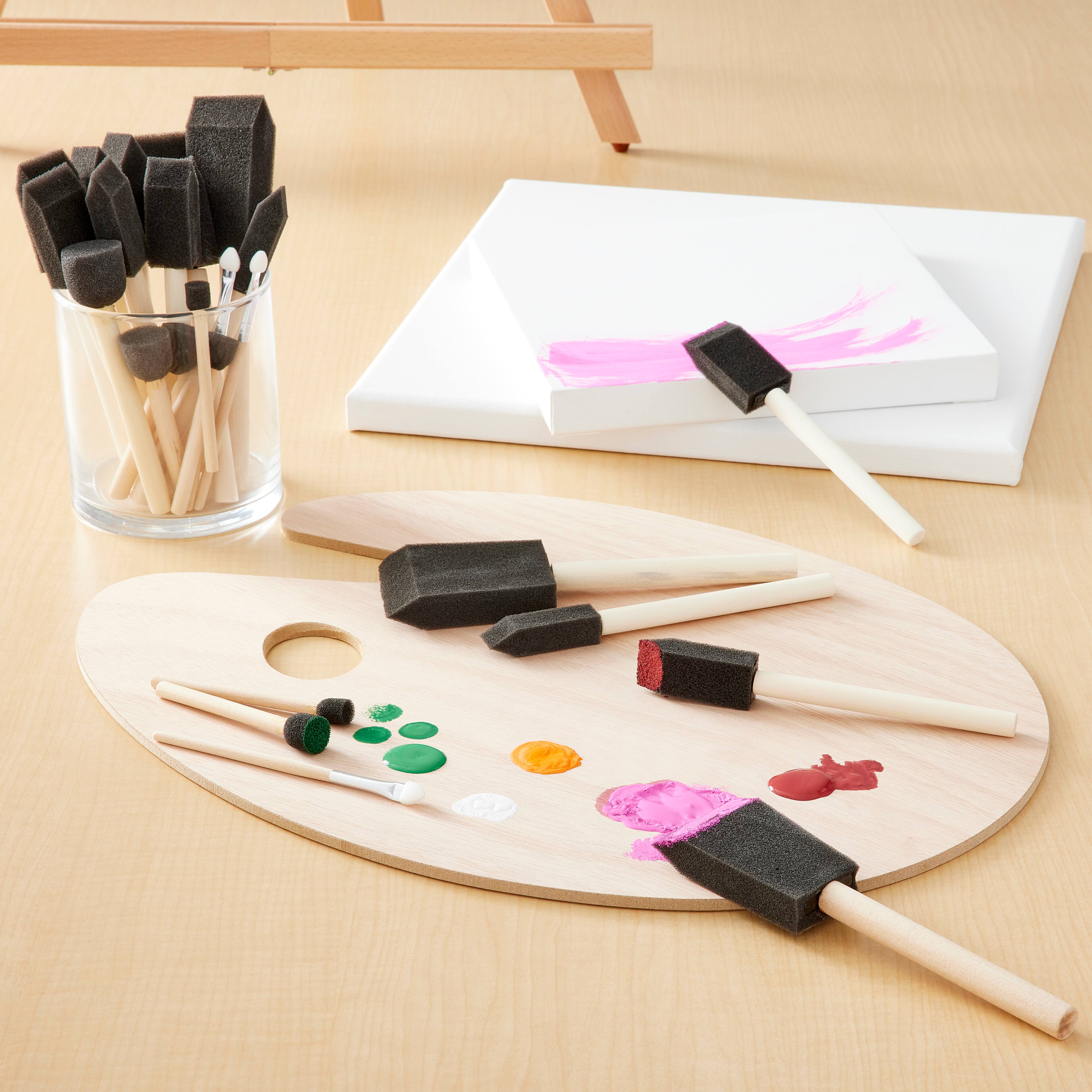 Foam Brush Variety 25 Piece Set by Craft Smart®