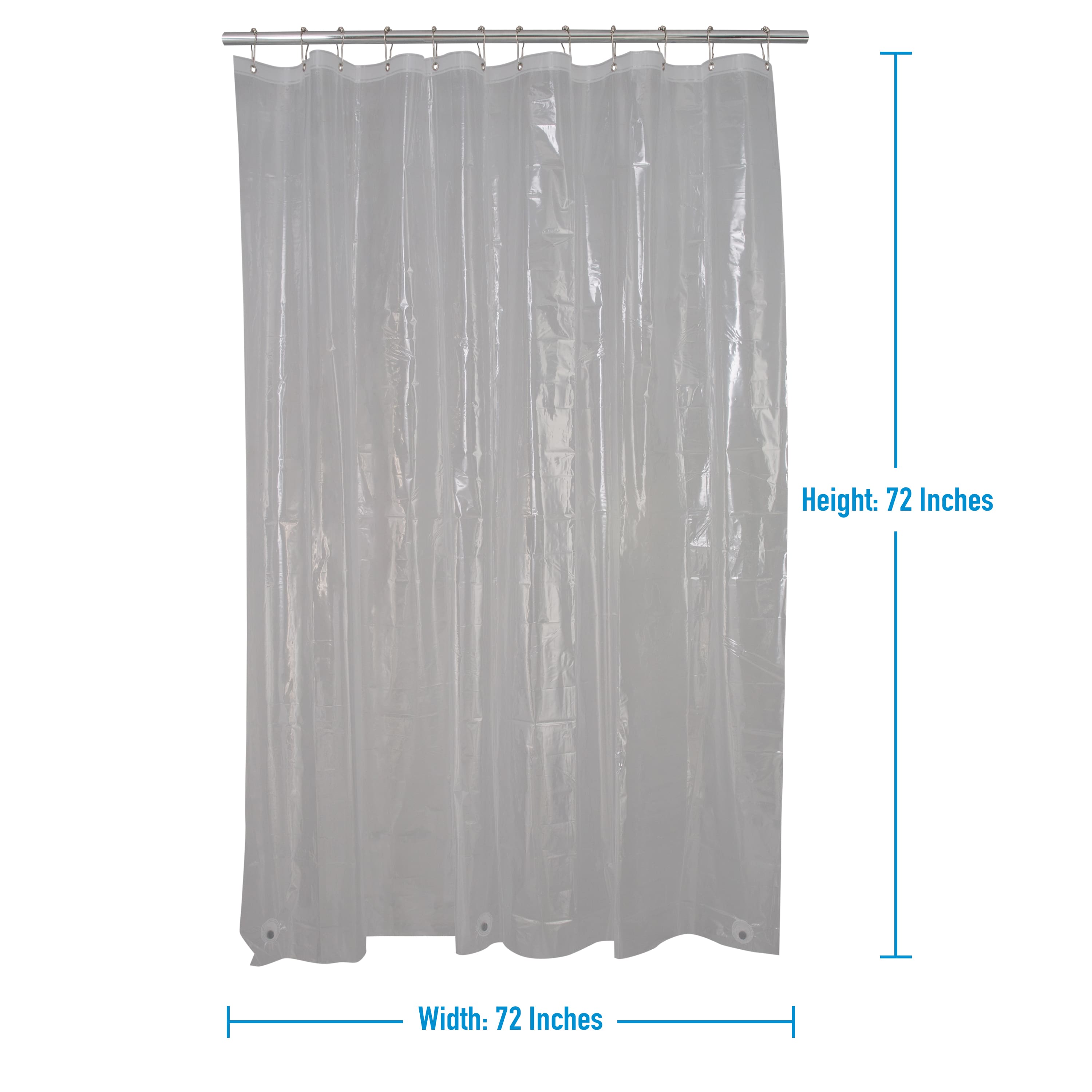 Bath Bliss Splash Guard Shower Liner