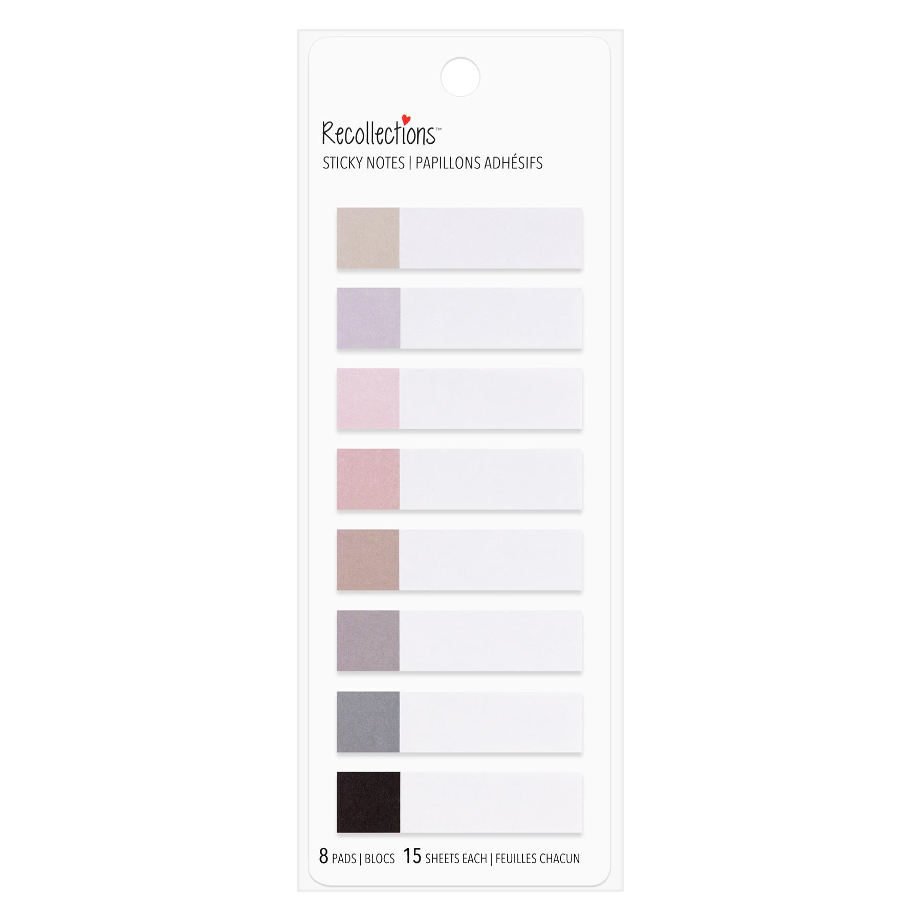 Neutral Flag Planner Sticky Notes by Recollections™