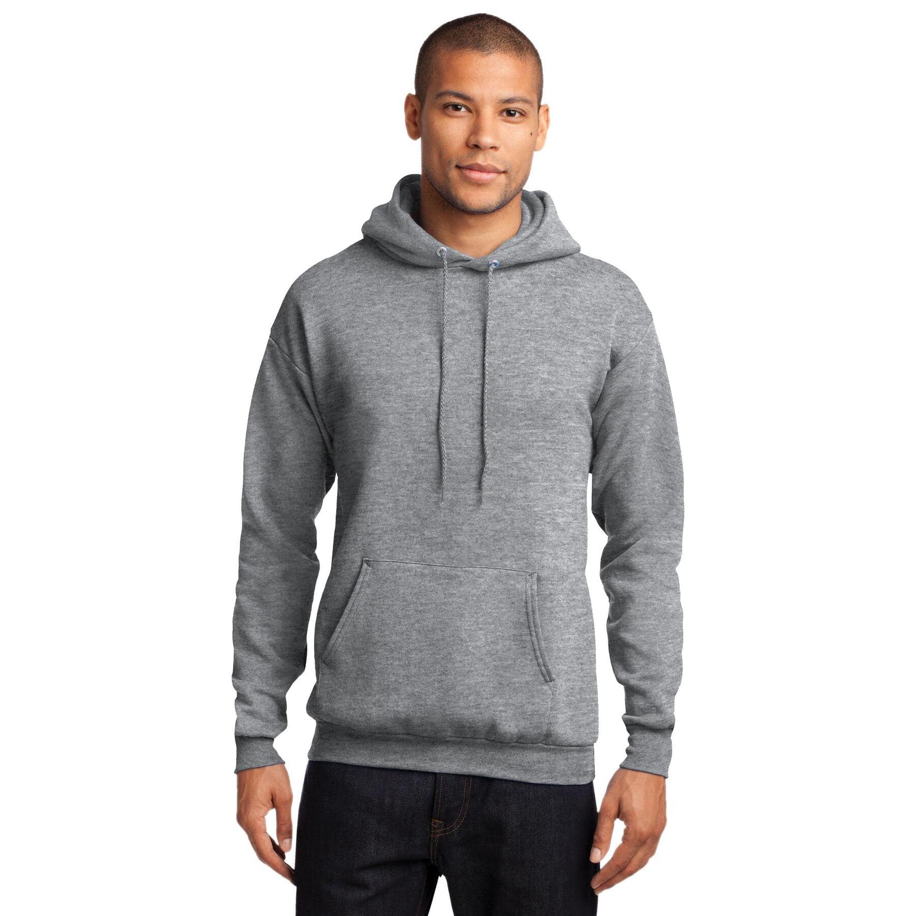 Port & Company® Heathered Colors Core Fleece Pullover Hooded Sweatshirt