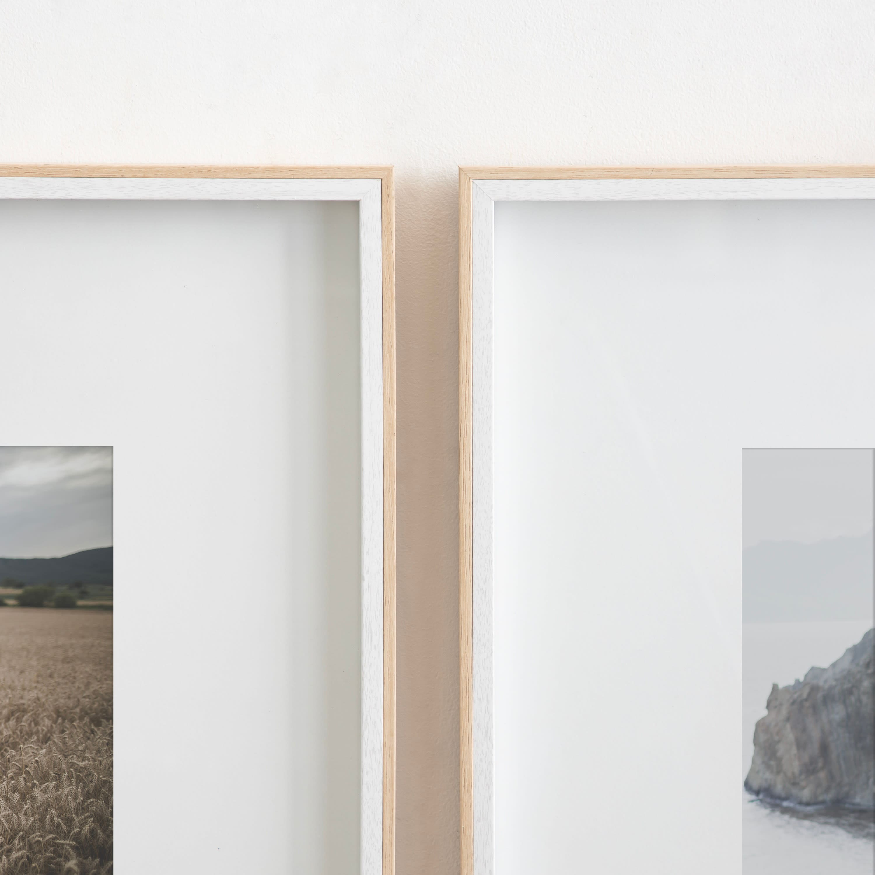 Kate and Laurel Gibson 16" x 16" Photo Frames 8" x 8" with Mat