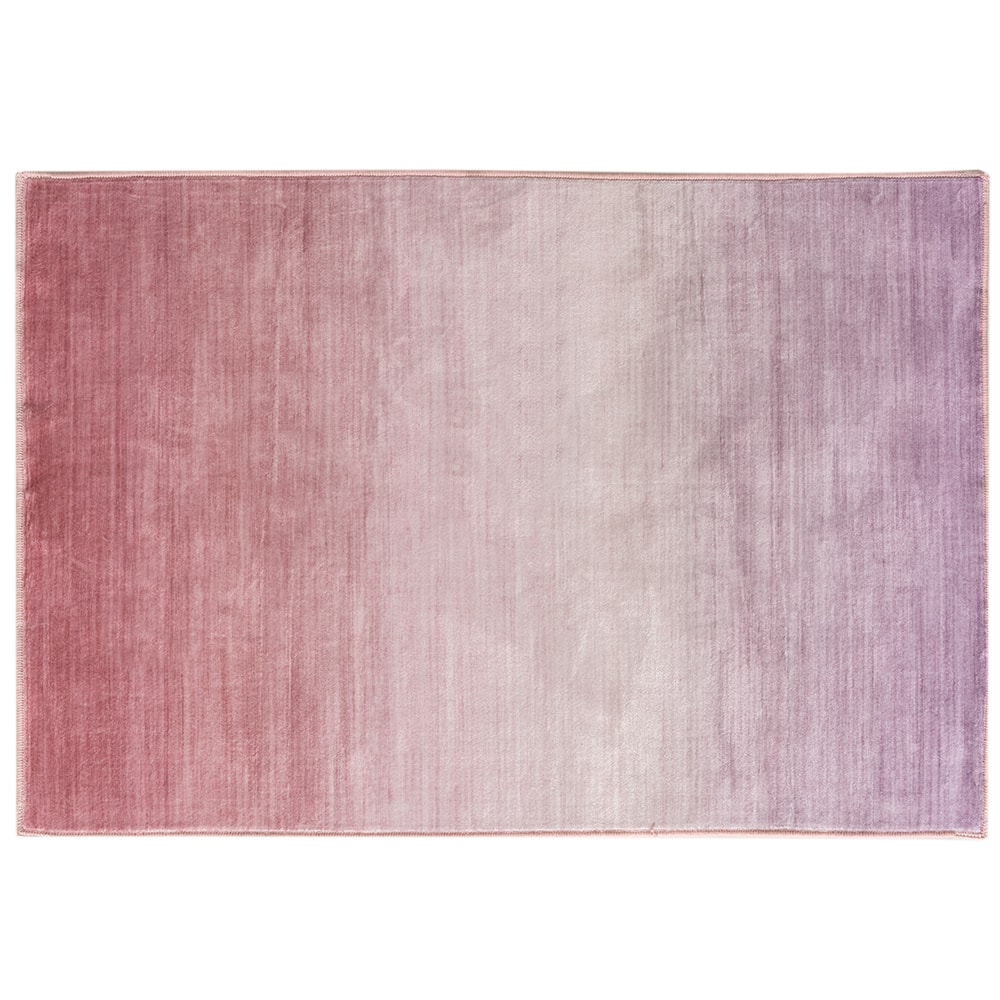 Gradient Pink Washable Rug by Ashland®