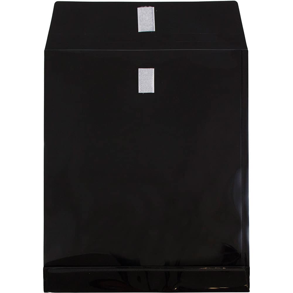 JAM Paper VELCRO® Closure 9.75" x 11.75" Expandable Open End Envelopes, 12ct.