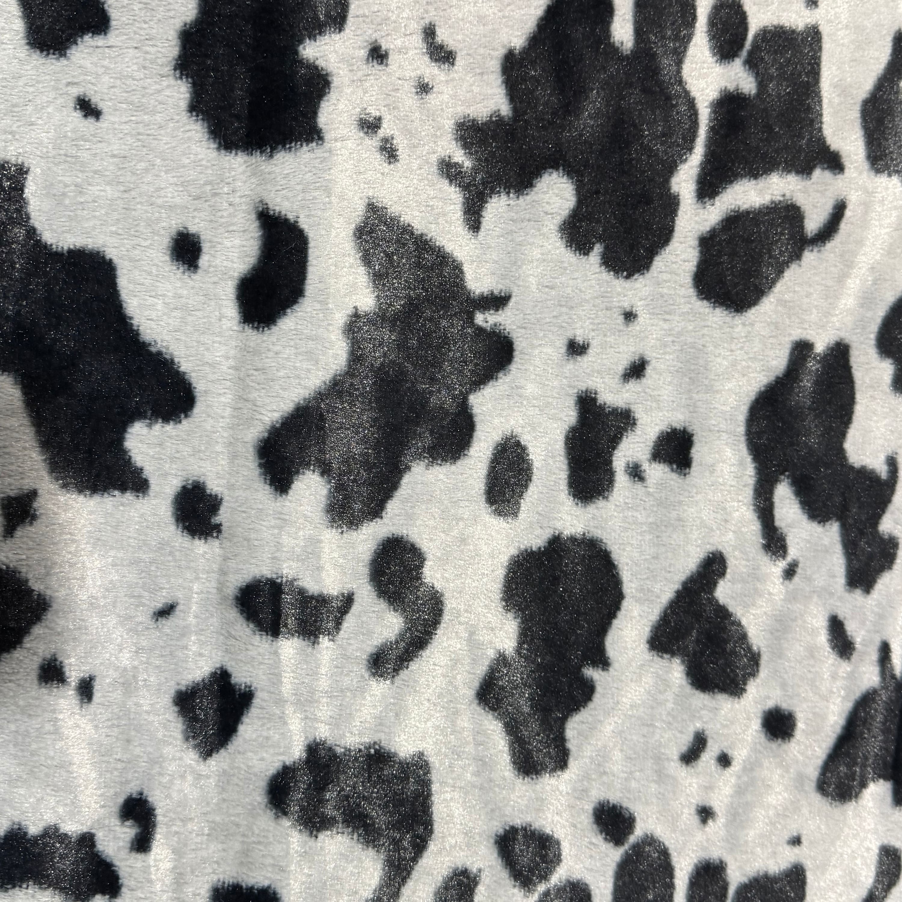 Feldman Gray Pony Safari Faux Fur Fabric