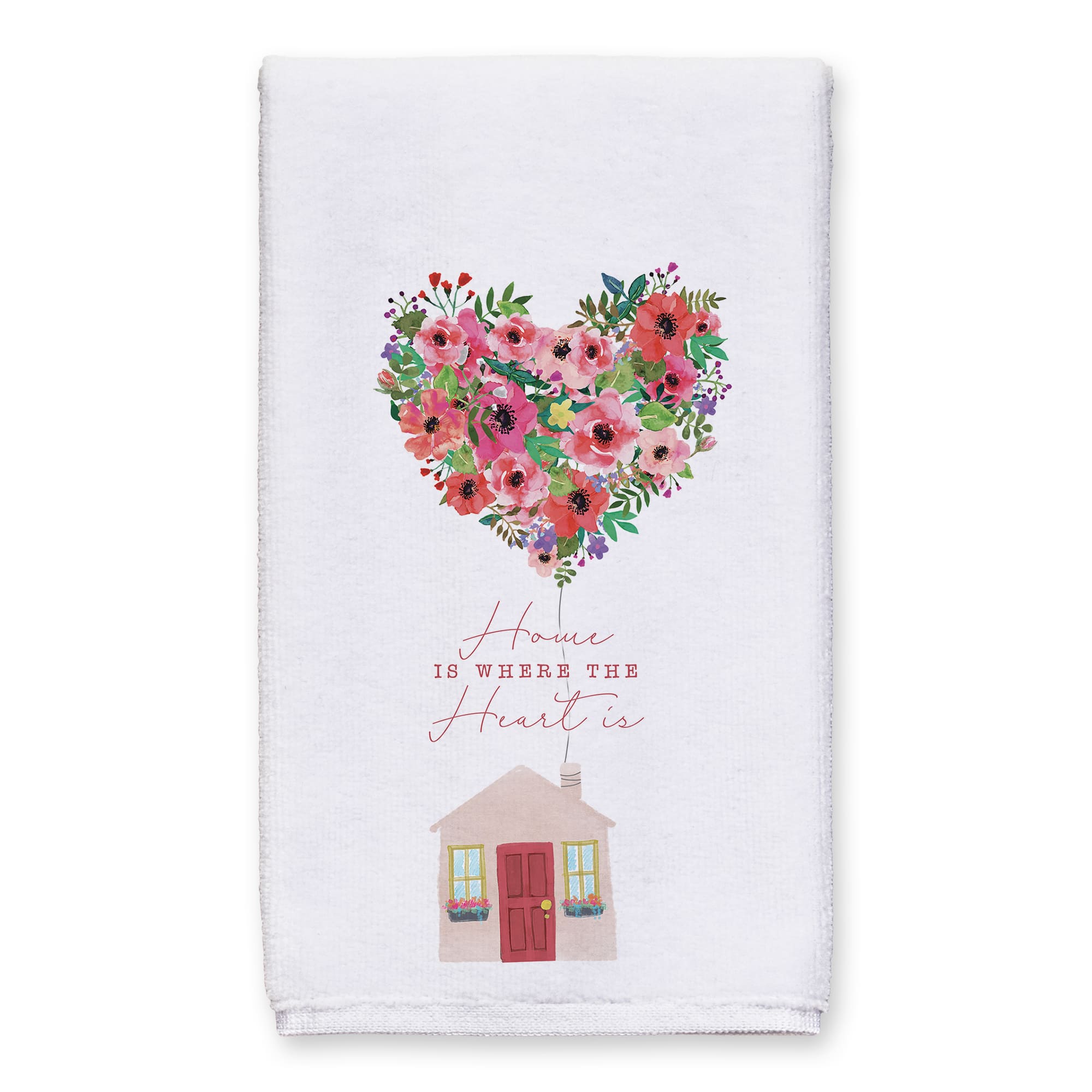 Home Is Where The Heart Is Hand Towel Set