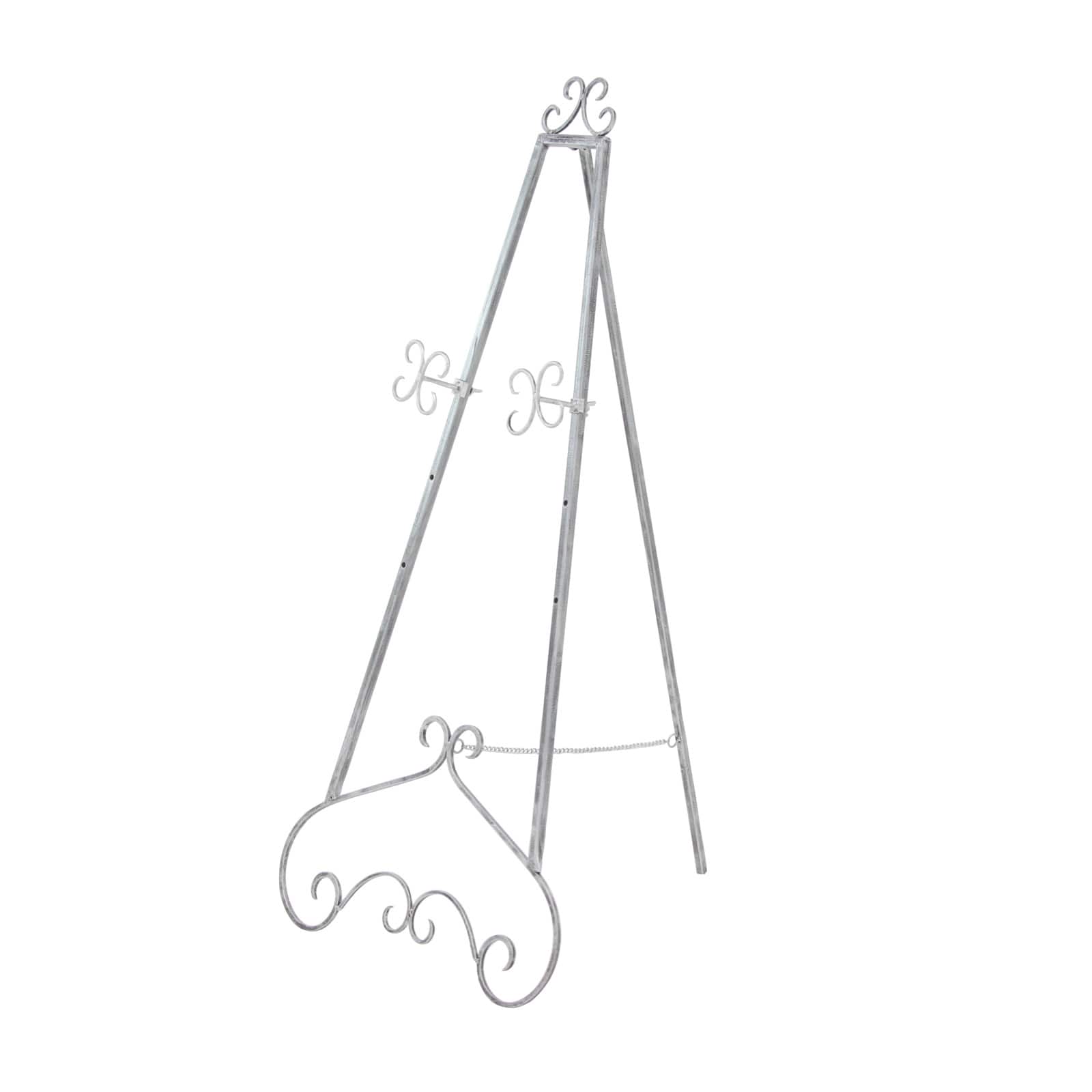 48'' Gray Iron Traditional Easel