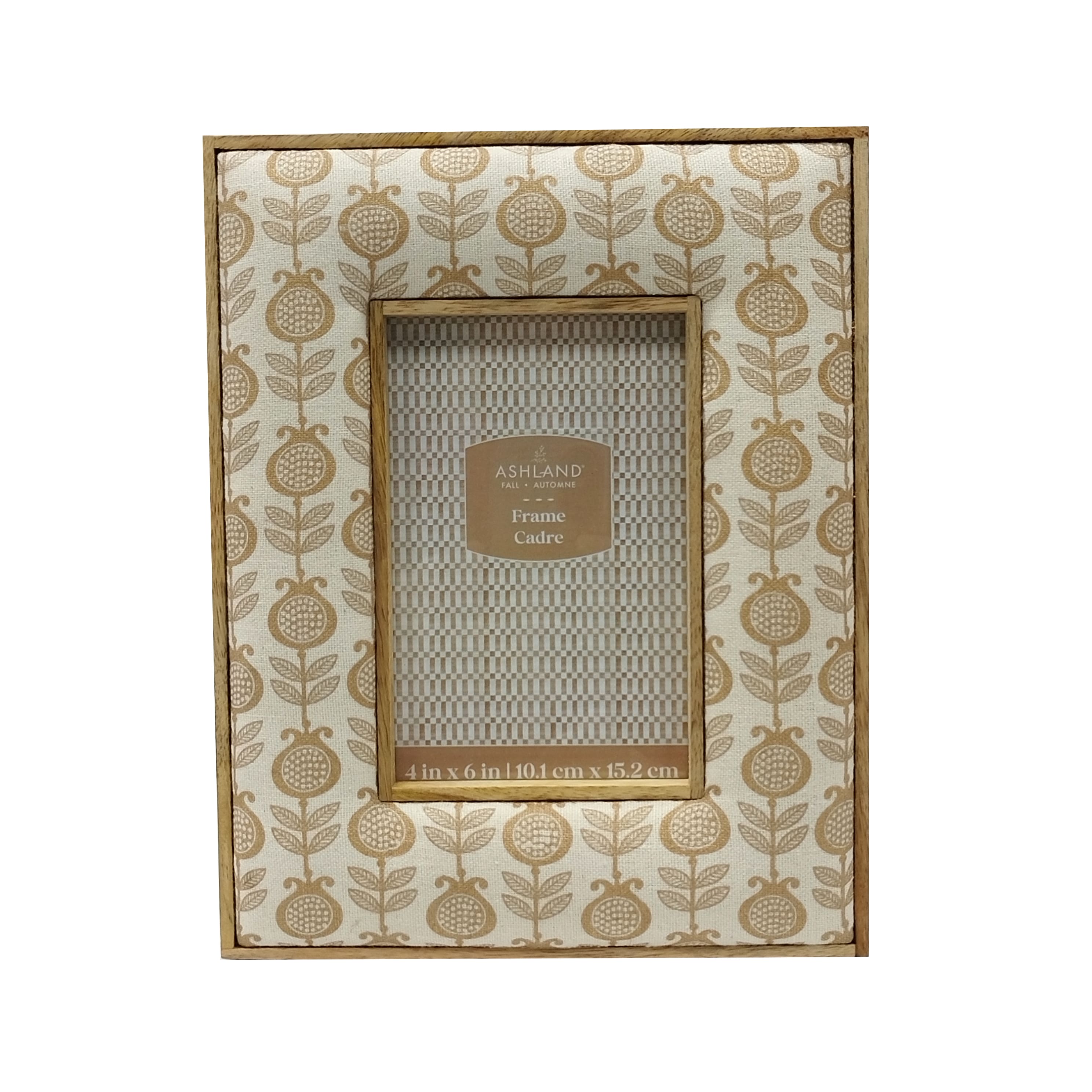 4" x 6" Cream & Brown Frame by Ashland®
