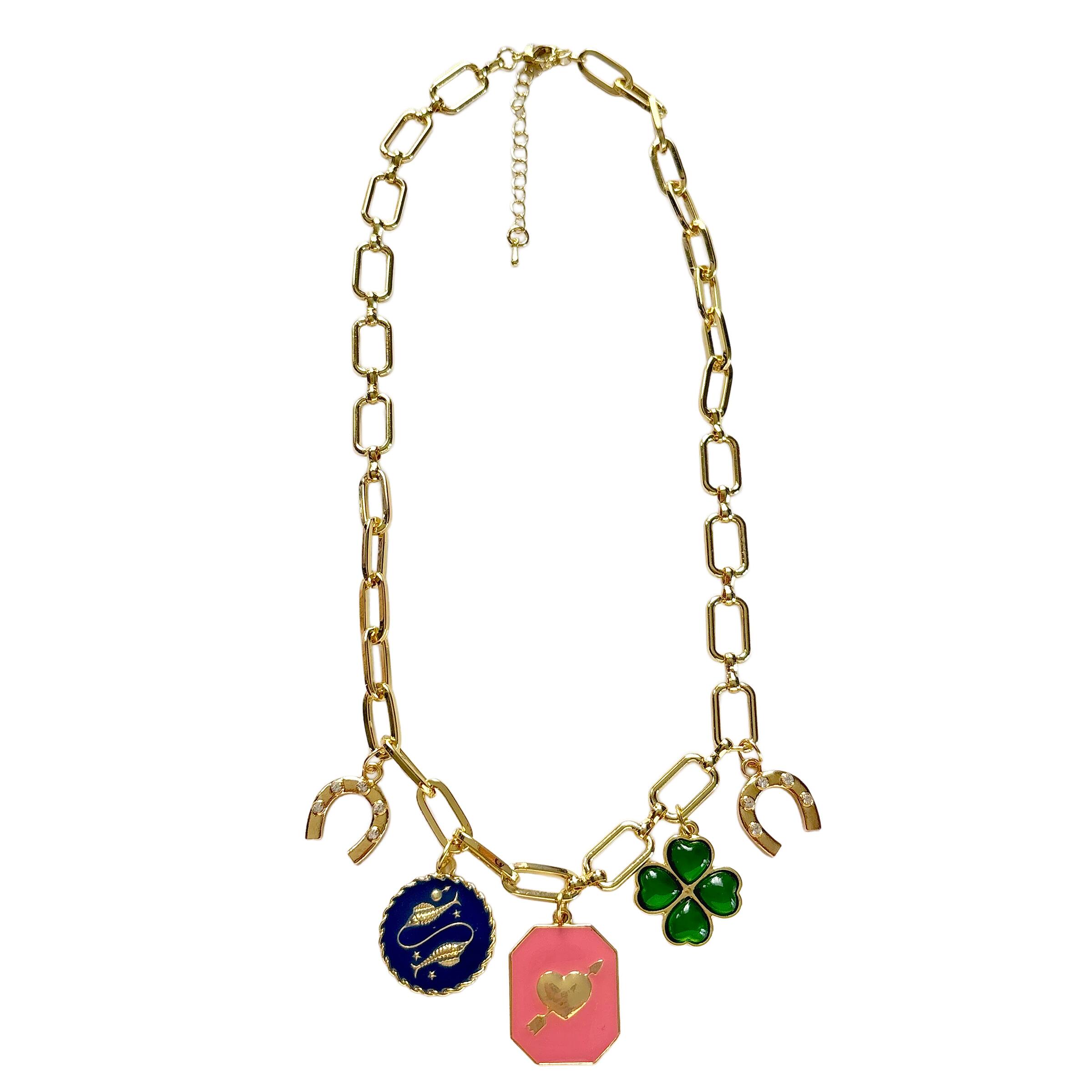 Charmed Bar Pendant Heart Charm by Bead Landing™