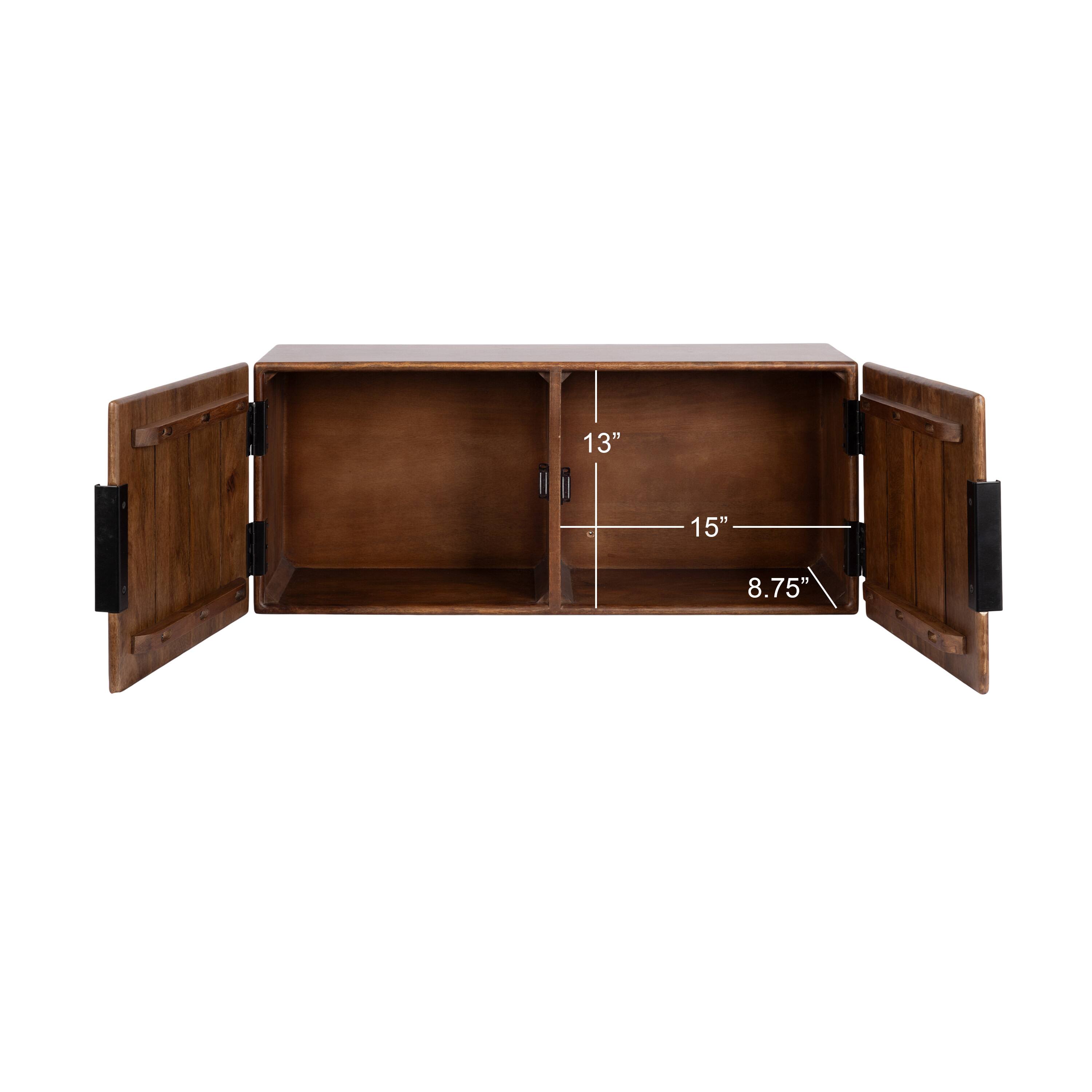 Kate and Laurel Atwood Wall Cabinet