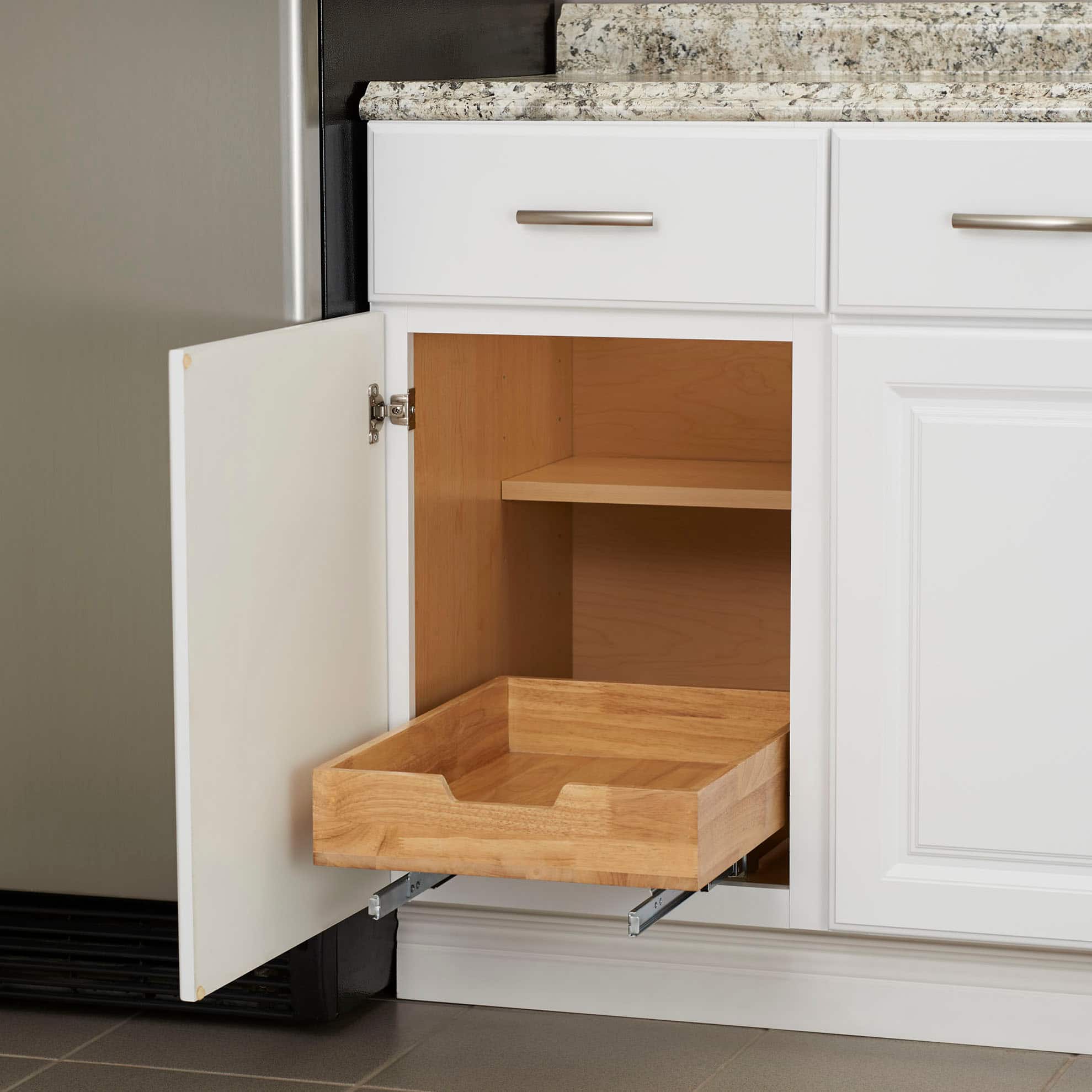 Household Essentials Glidez Wood Cabinet Organizer