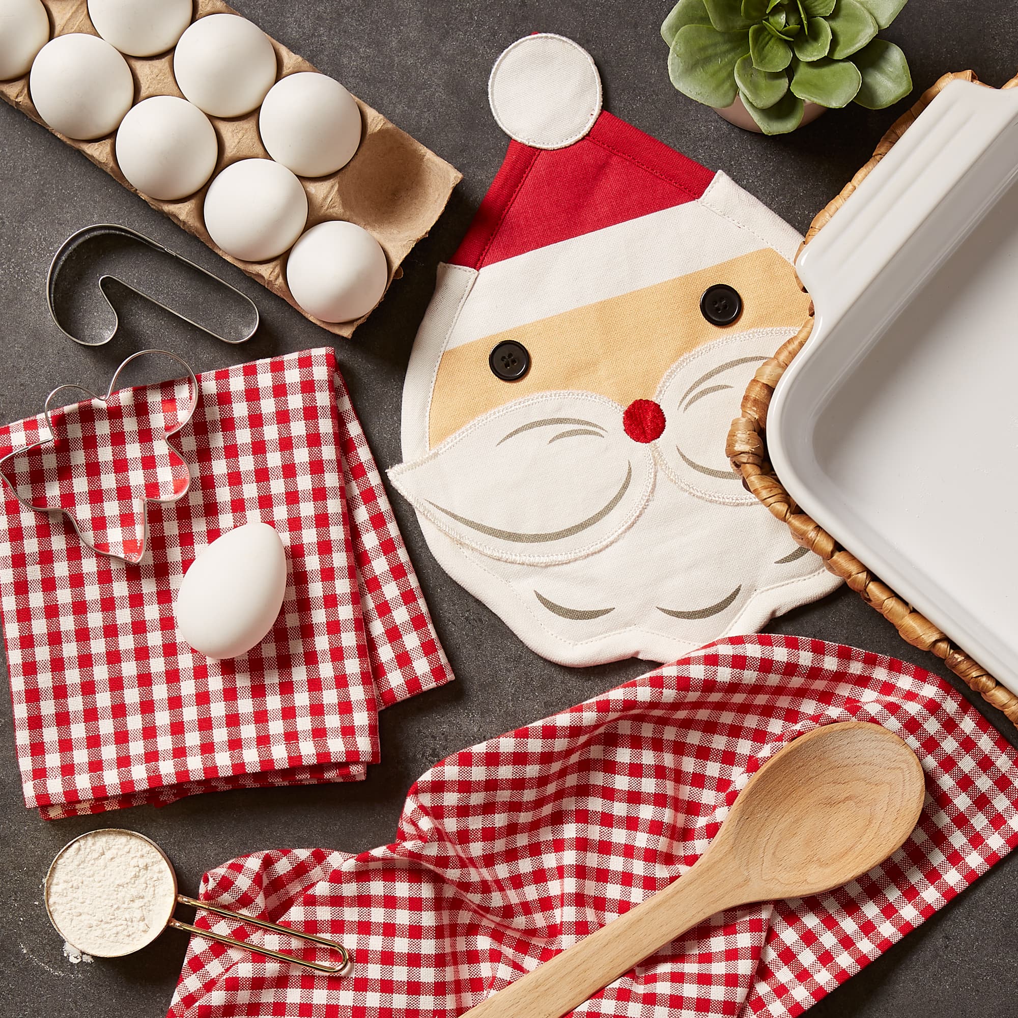 DII® Jolly Santa Potholder Gift Set