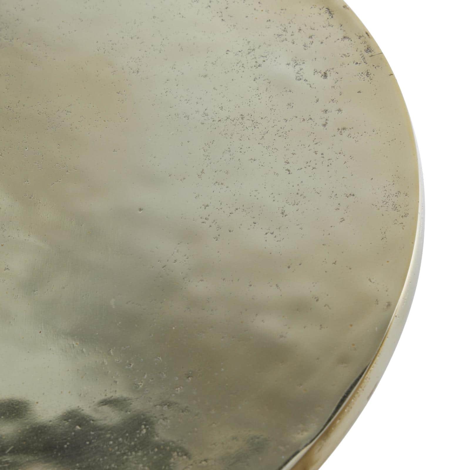 Gold & Aluminum Metal Tree Accent Table with Branch Inspired Bases, 3ct.