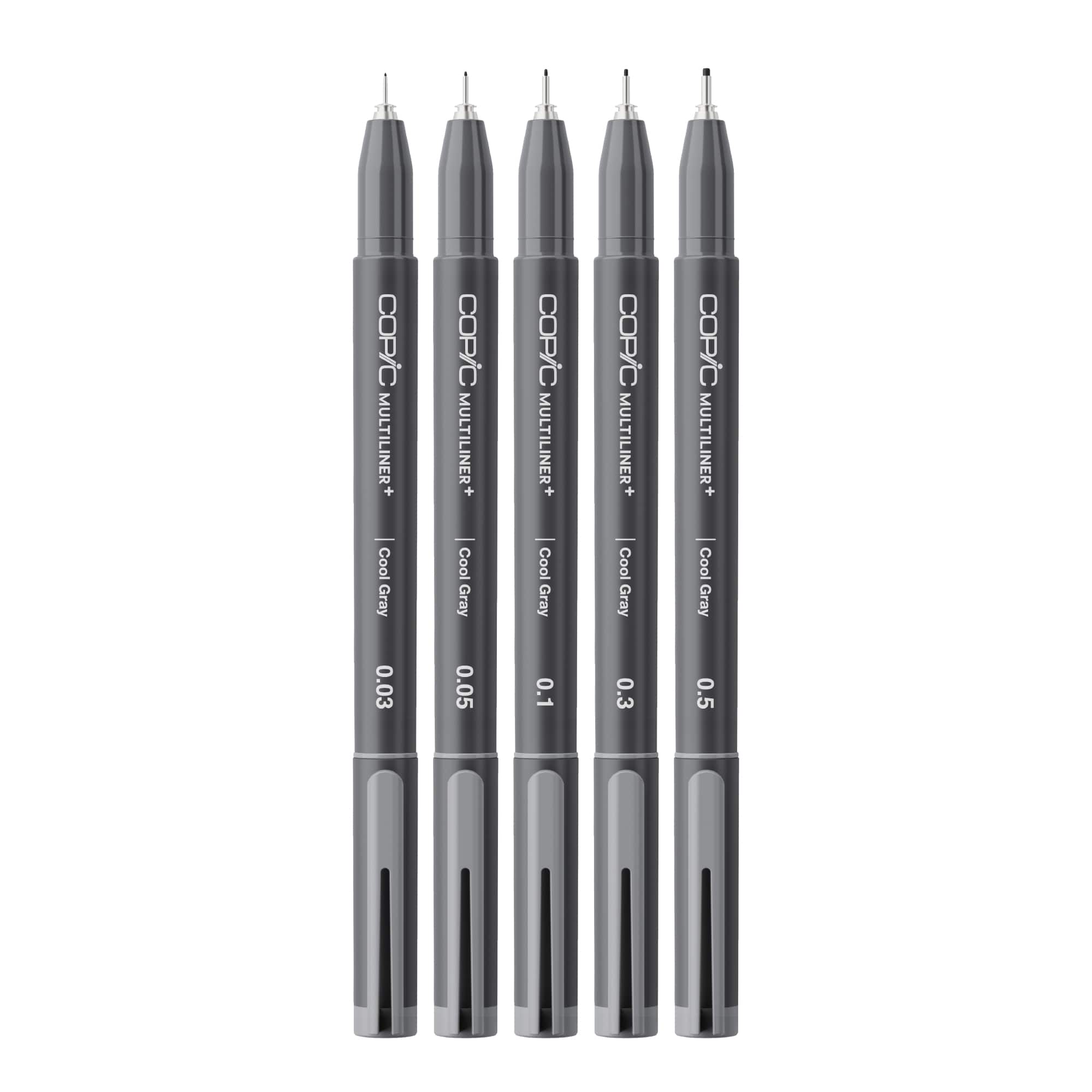 Copic® Cool Gray Multiliner+ Pen Set