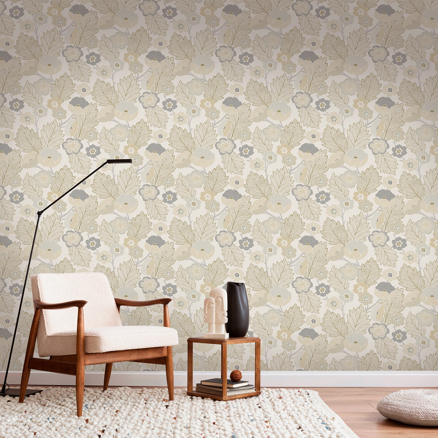 Designs Direct Antibes Flora Wallpaper