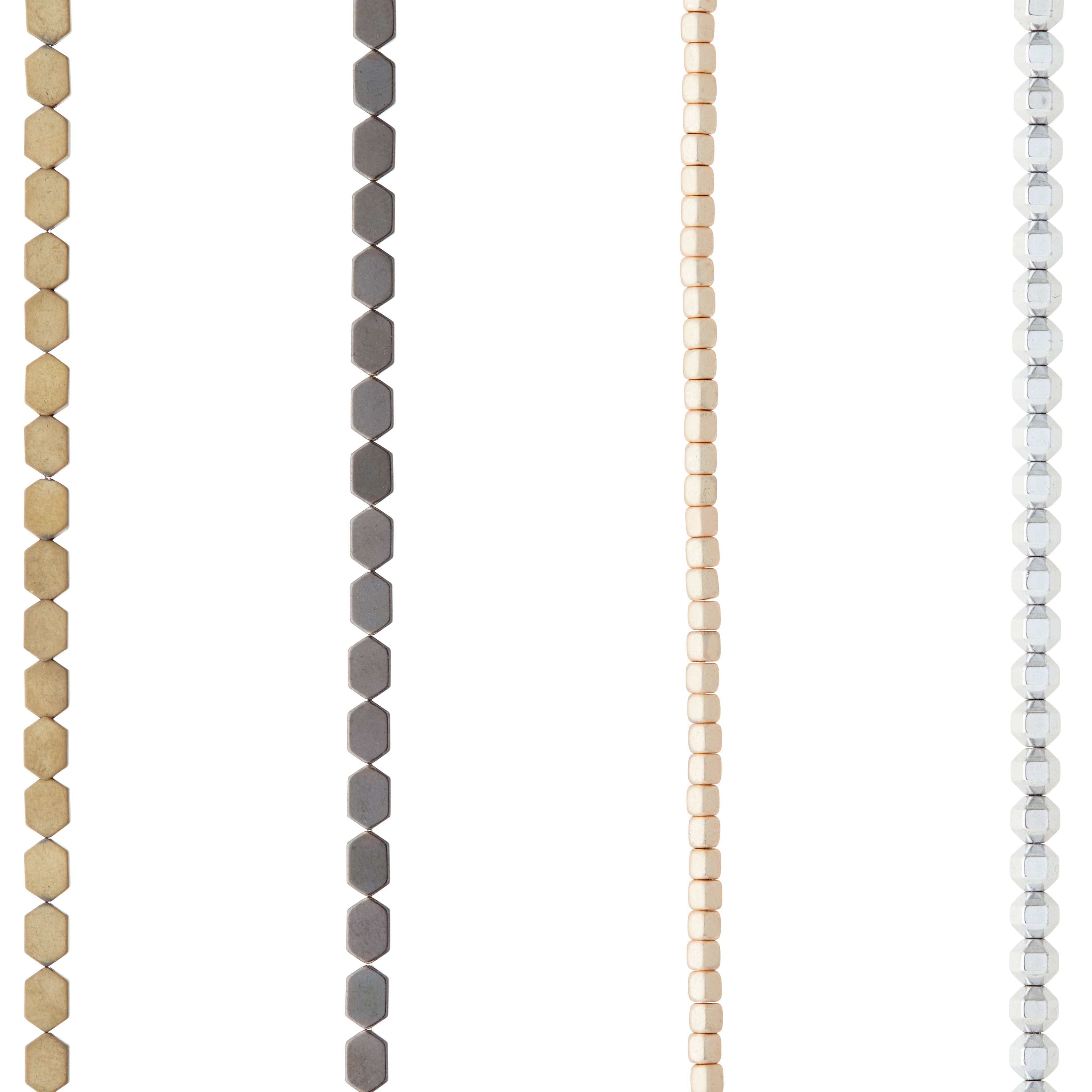 Metallic Hematite Mix Beads by Bead Landing™