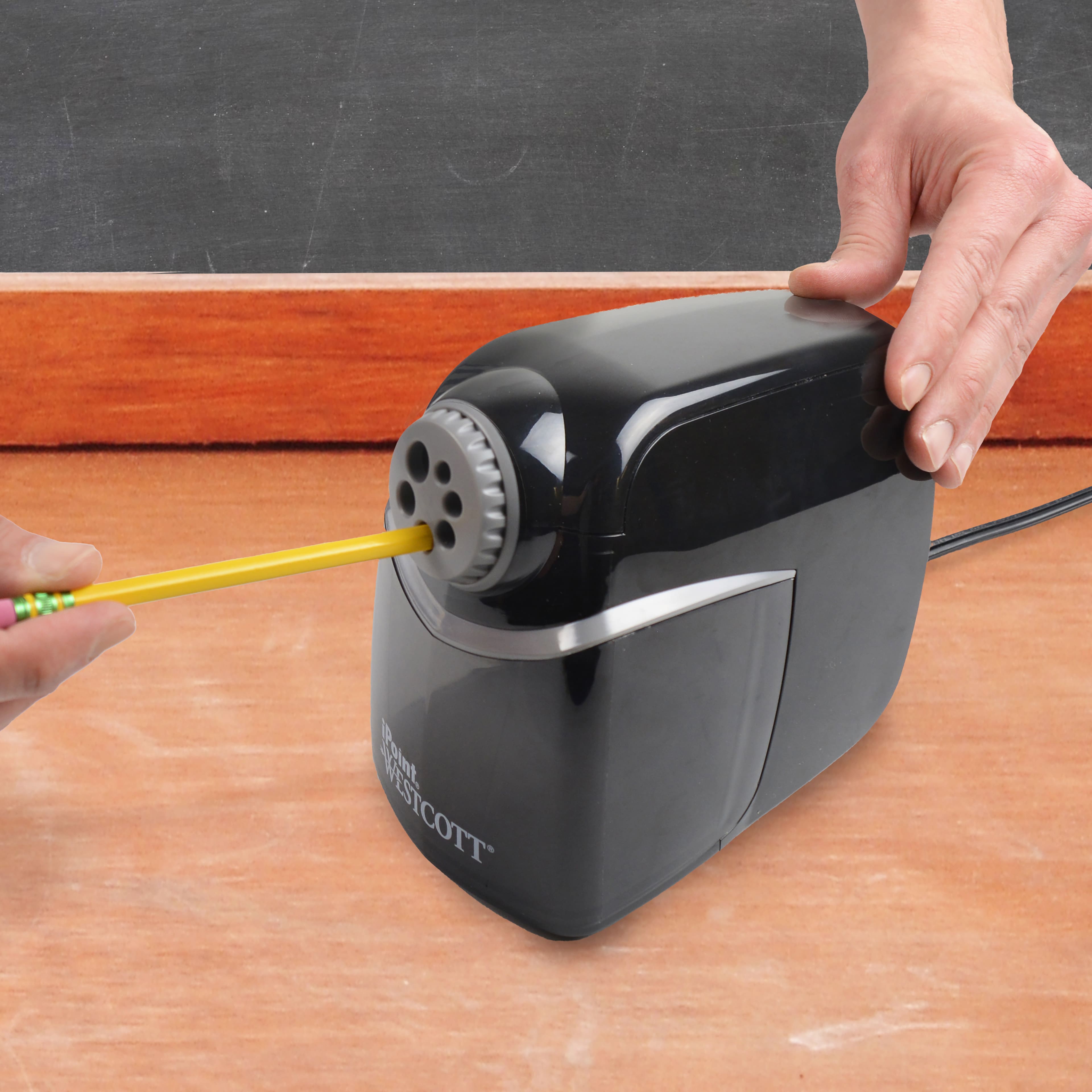 Westcott® iPoint Heavy Duty Electric Pencil Sharpener