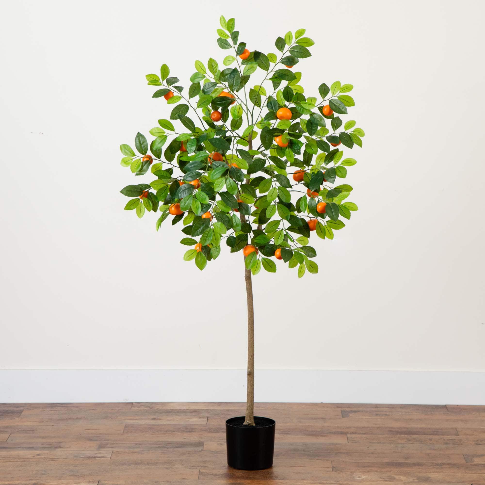5ft. Potted Artificial Tangerine Tree