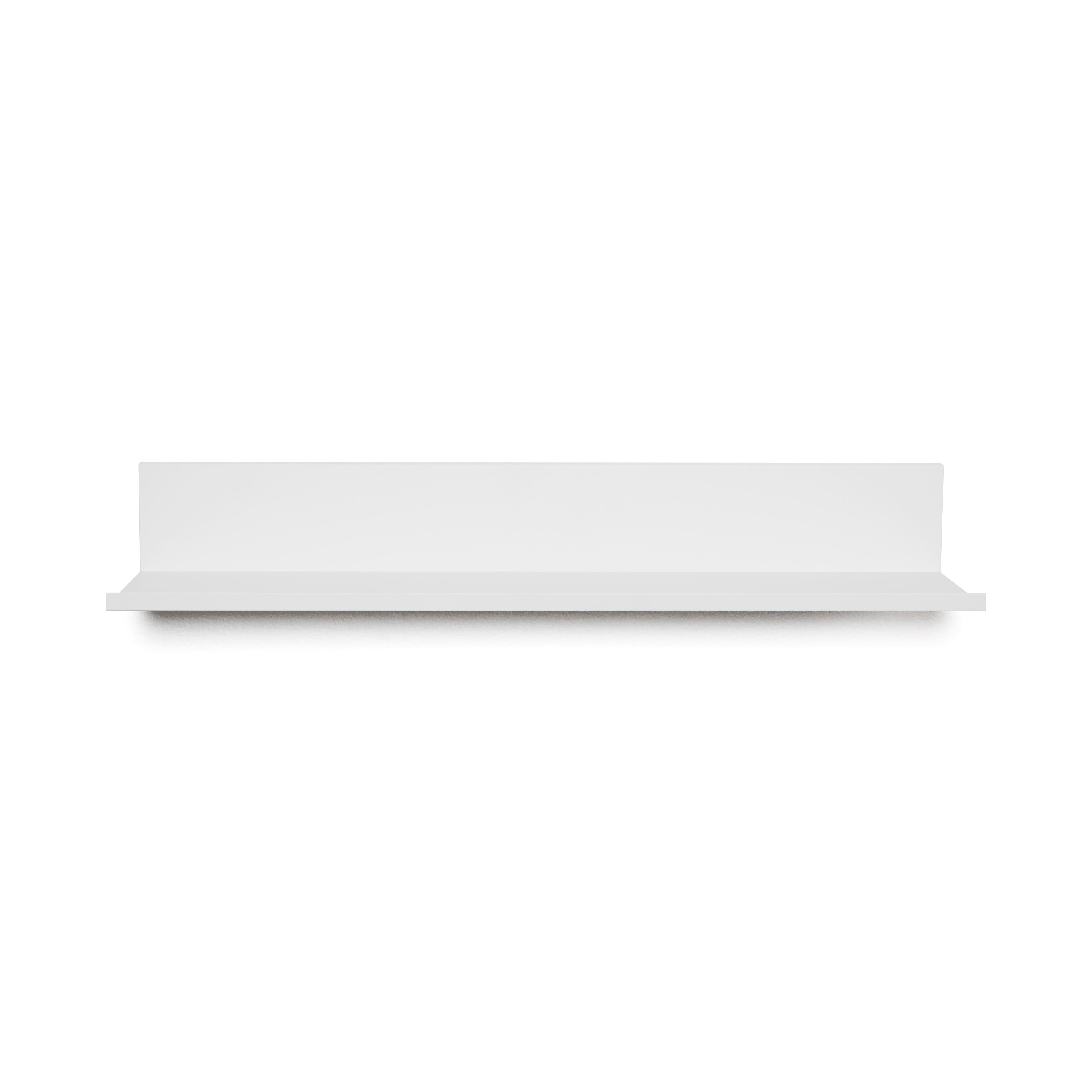 Hangz™ White Reversible No Stud 6" Depth Floating Shelf