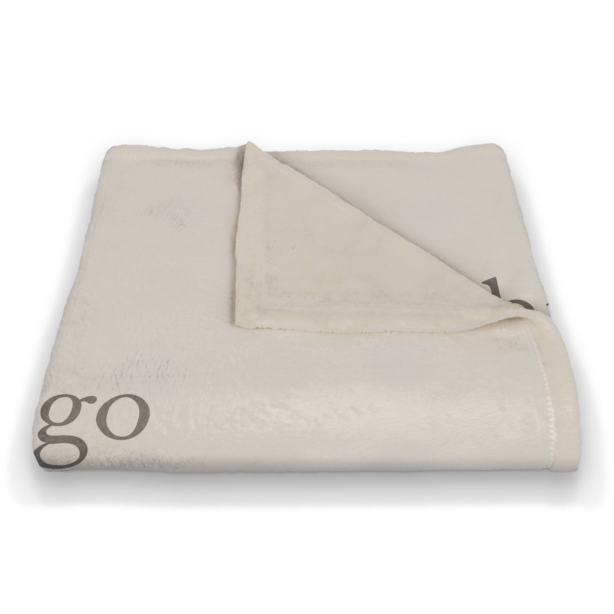 50" x 60" Bless This House Coral Fleece Blanket