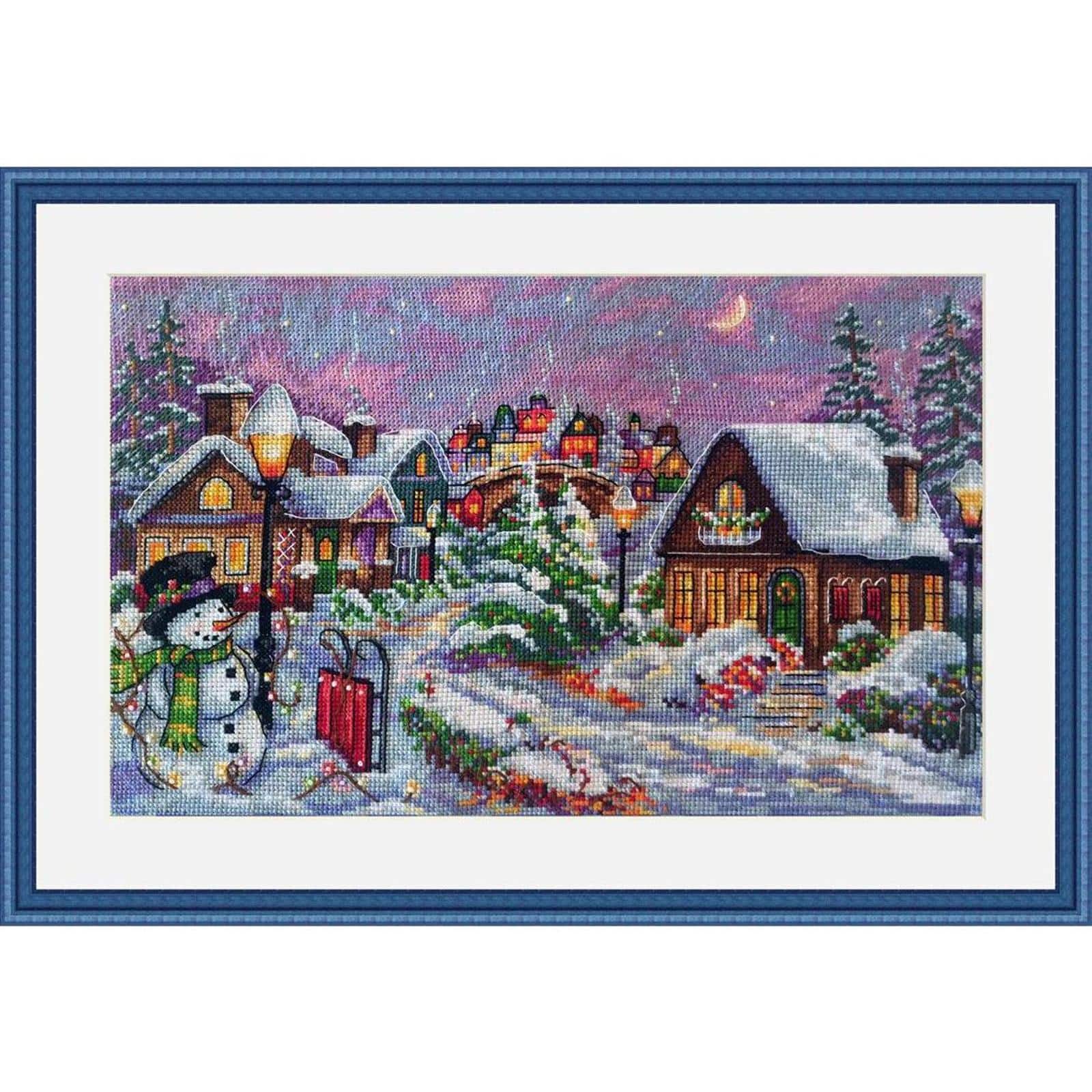 Merejka Christmas Night Counted Cross Stitch Kit