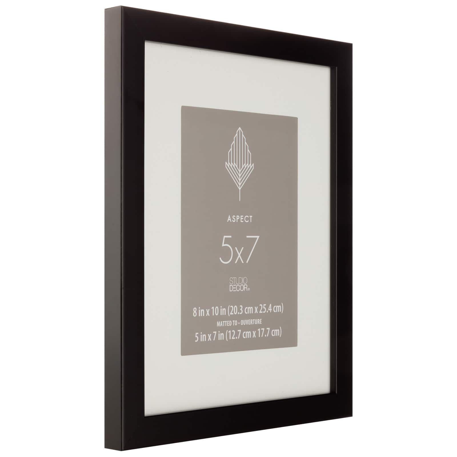 12 Pack: Black Frame With Mat, Aspect by Studio Décor®