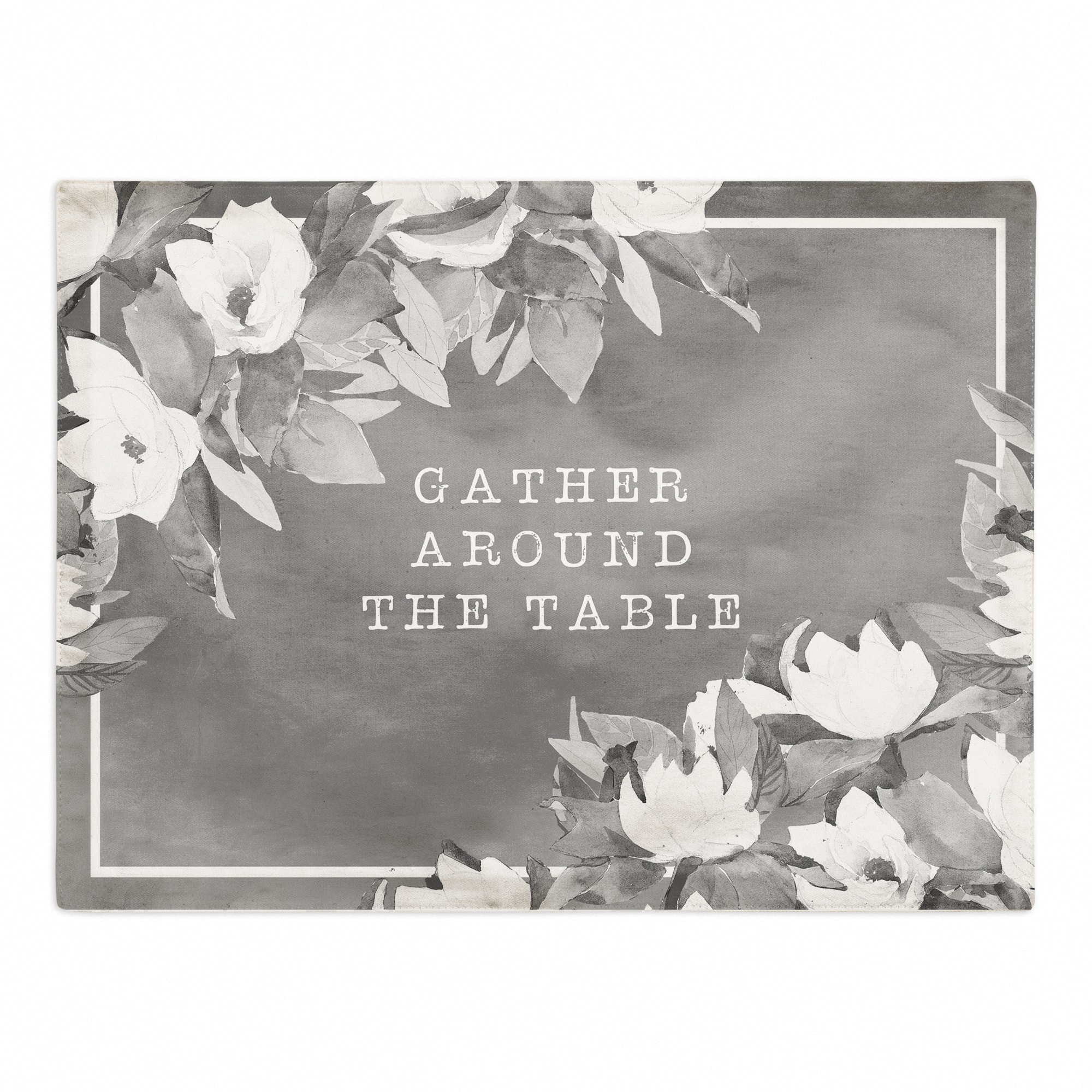 Gather Around the Table 18" x 14" Cotton Twill Placemat
