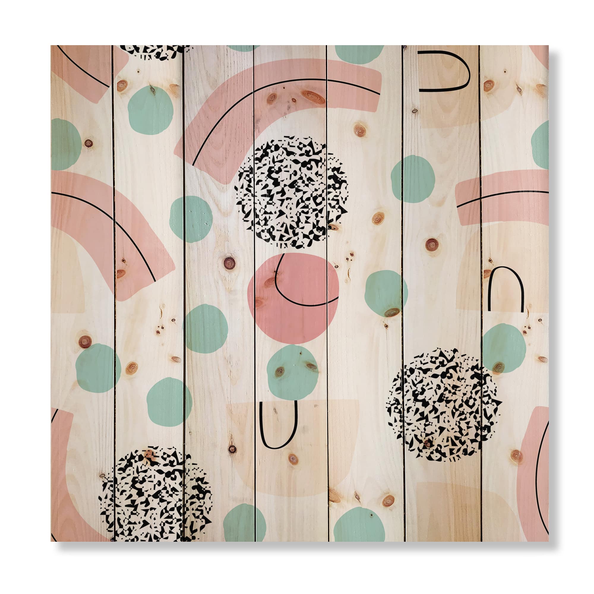Designart - Organic and Elements In Pastel Tones