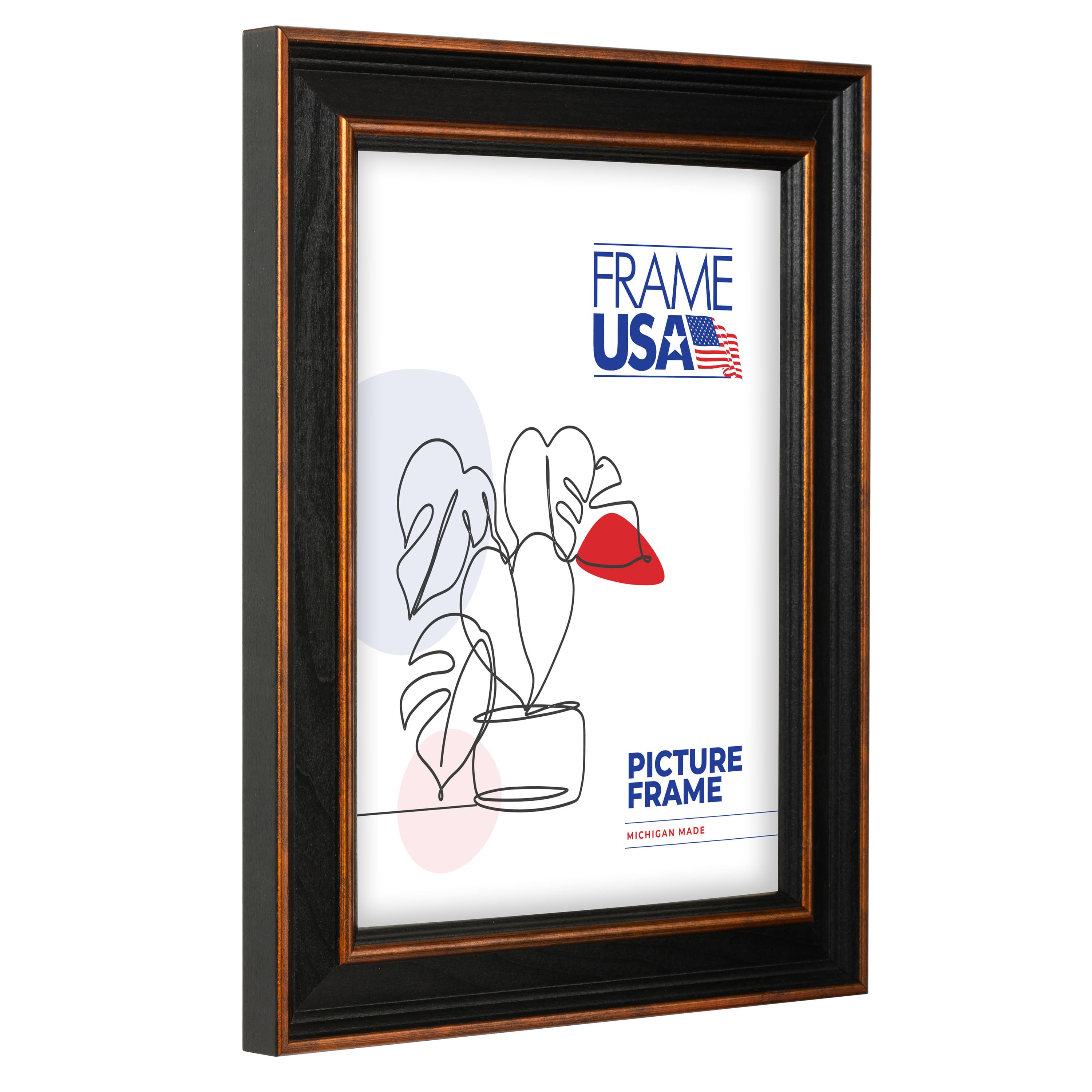 Frame USA Olympic Brown Single Image Picture Frame