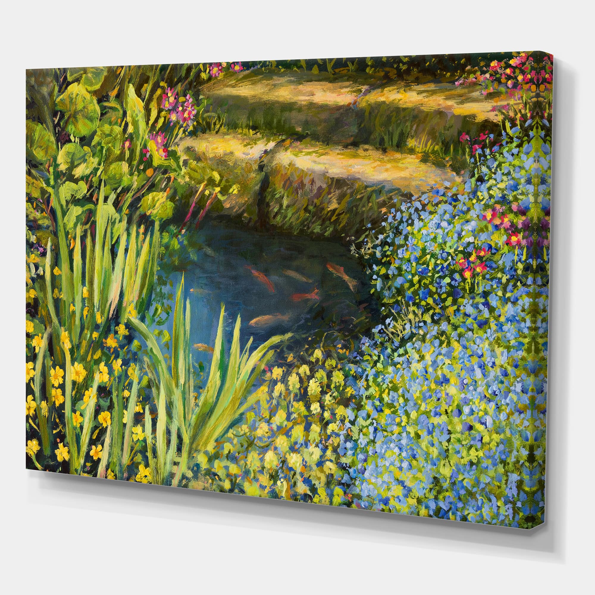 Designart - Colorful Silence At The Lake Side