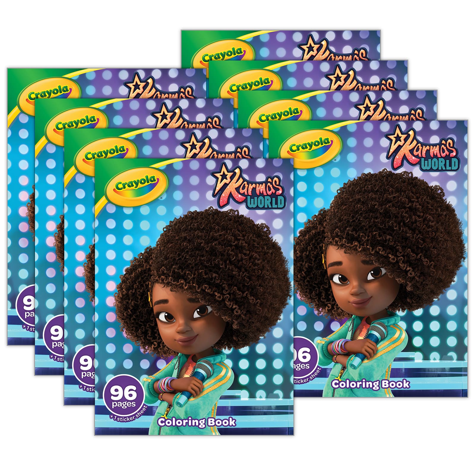 Crayola® Karma's World Coloring Book, 8ct.