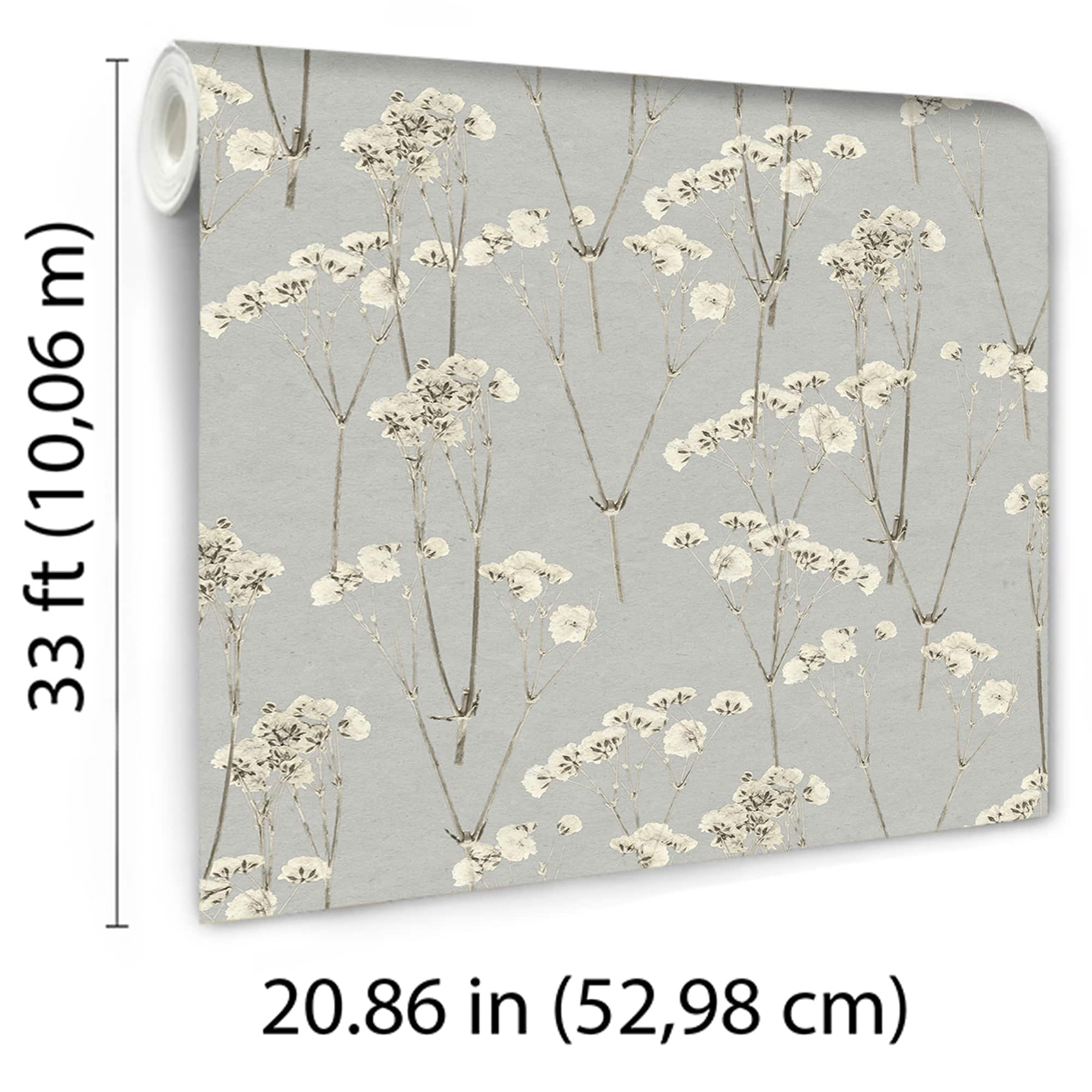 Designs Direct Spry Flower Wallpaper
