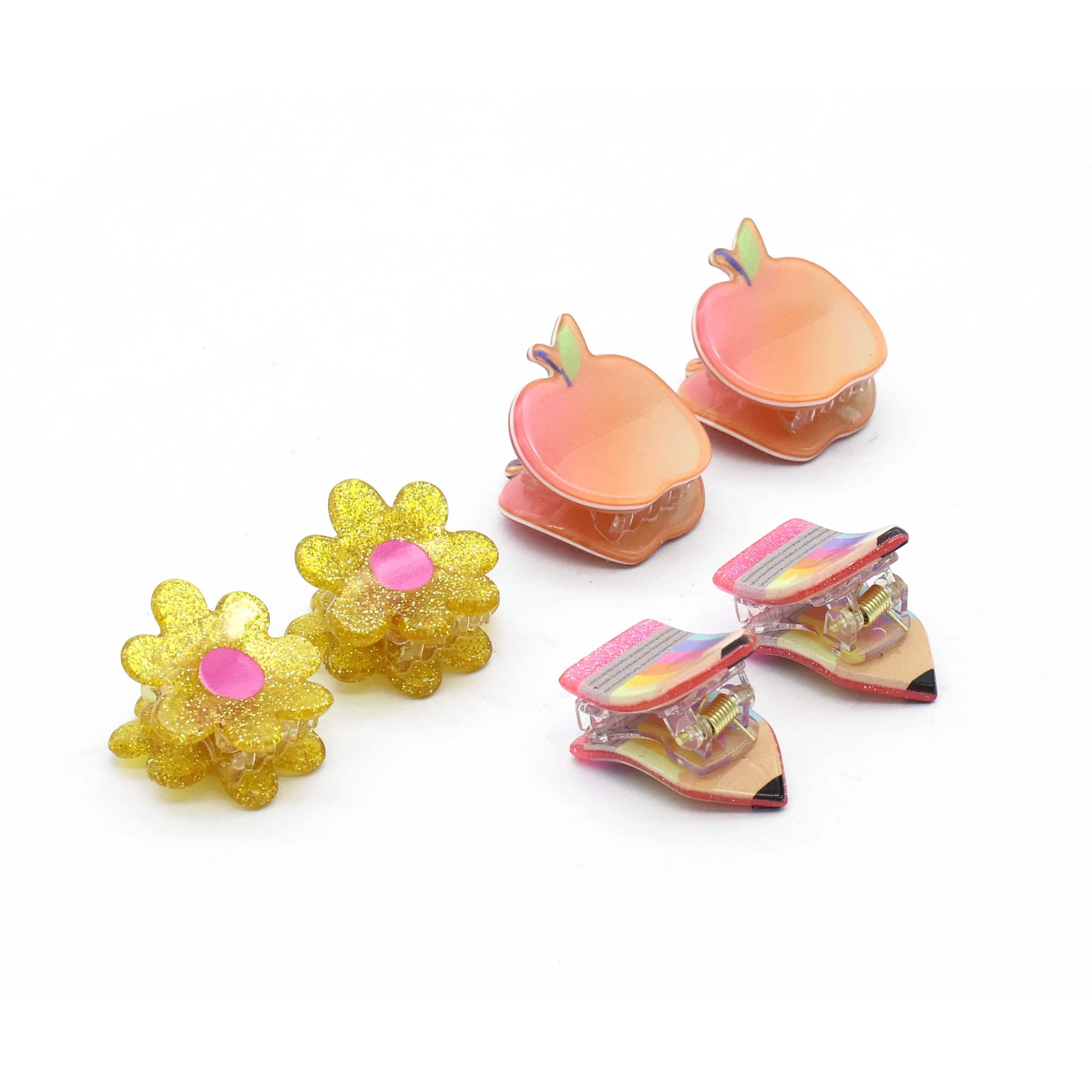 Teacher Hair Clips, 6ct. by B2C™