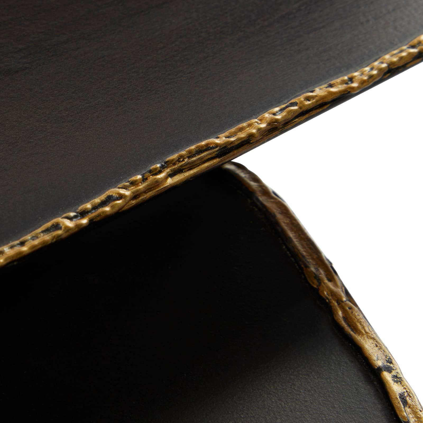 Black Metal Modern Accent Table Set