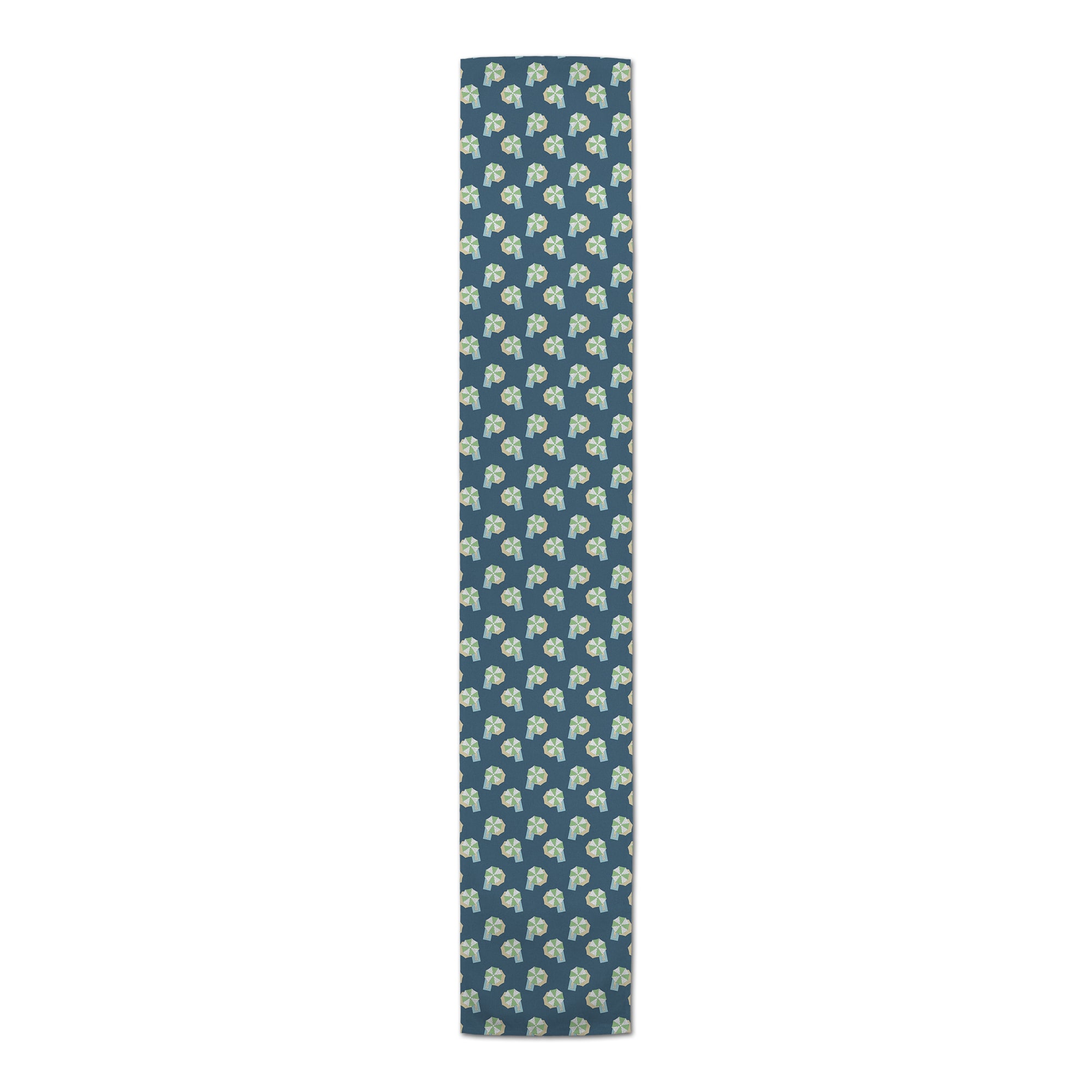 72" Umbrella Pattern Cotton Twill Runner