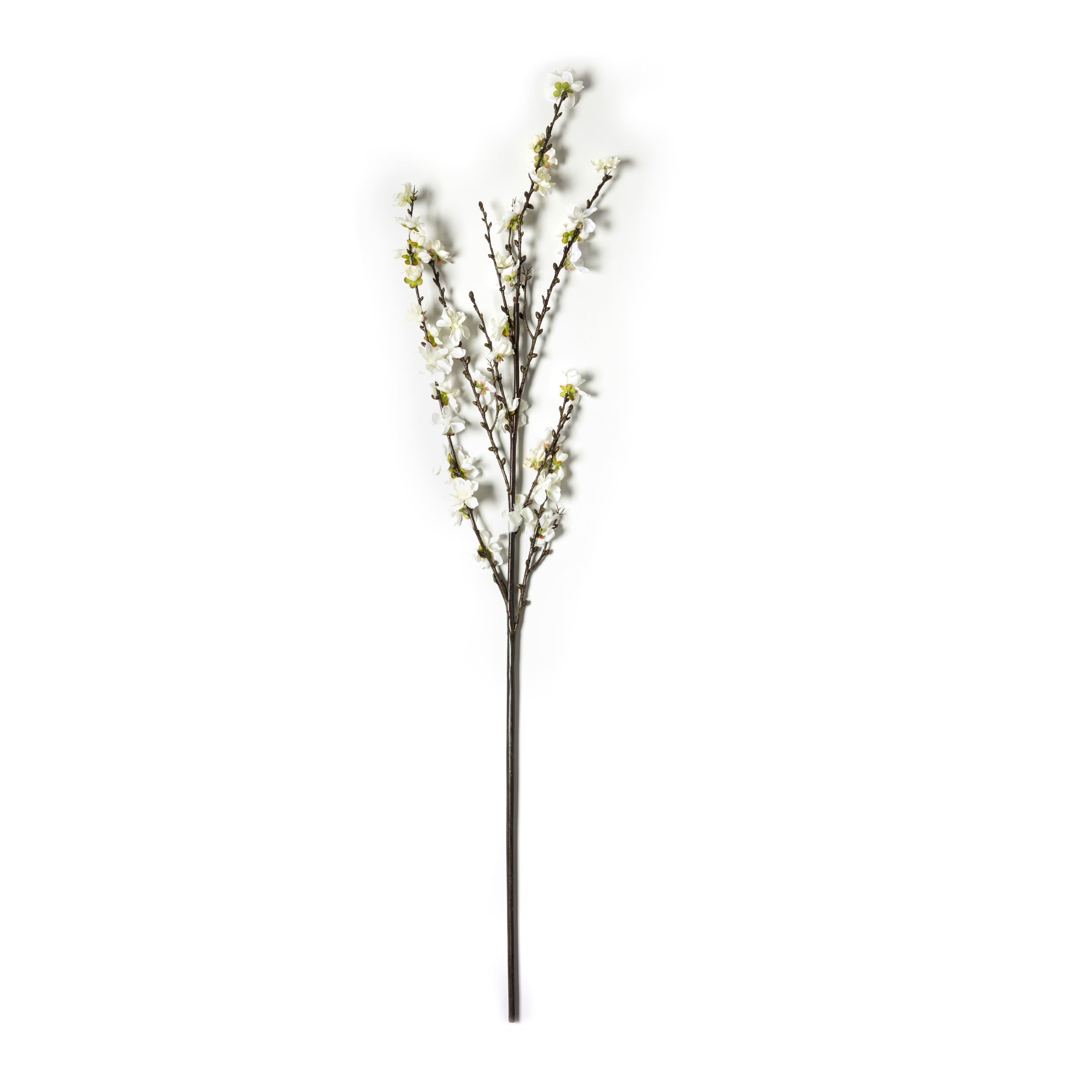 12 Pack: Off-White Peach Blossom Spray by Ashland®
