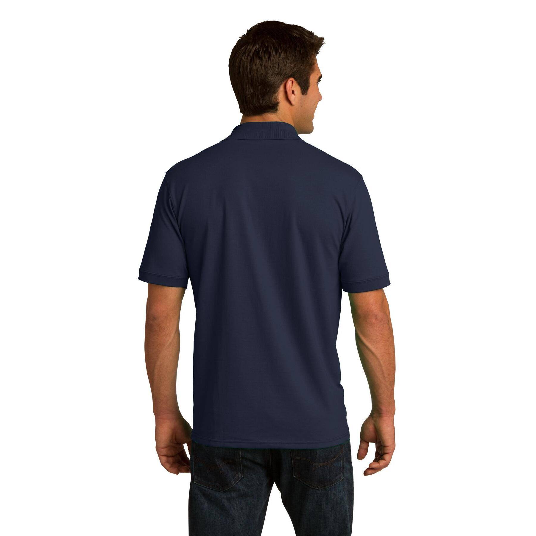 Port & Company® Neutrals Core Blend Jersey Knit Polo