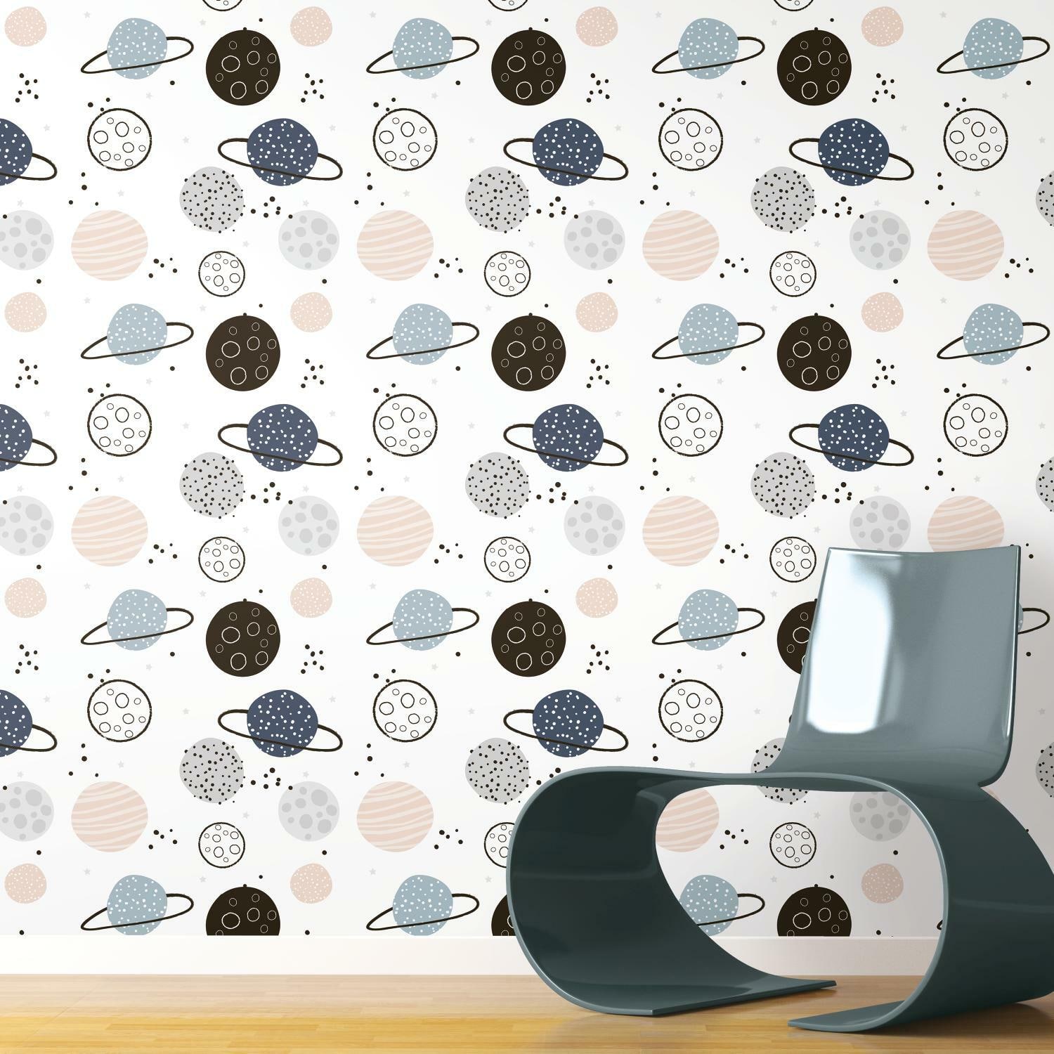 RoomMates Planets Peel & Stick Wallpaper