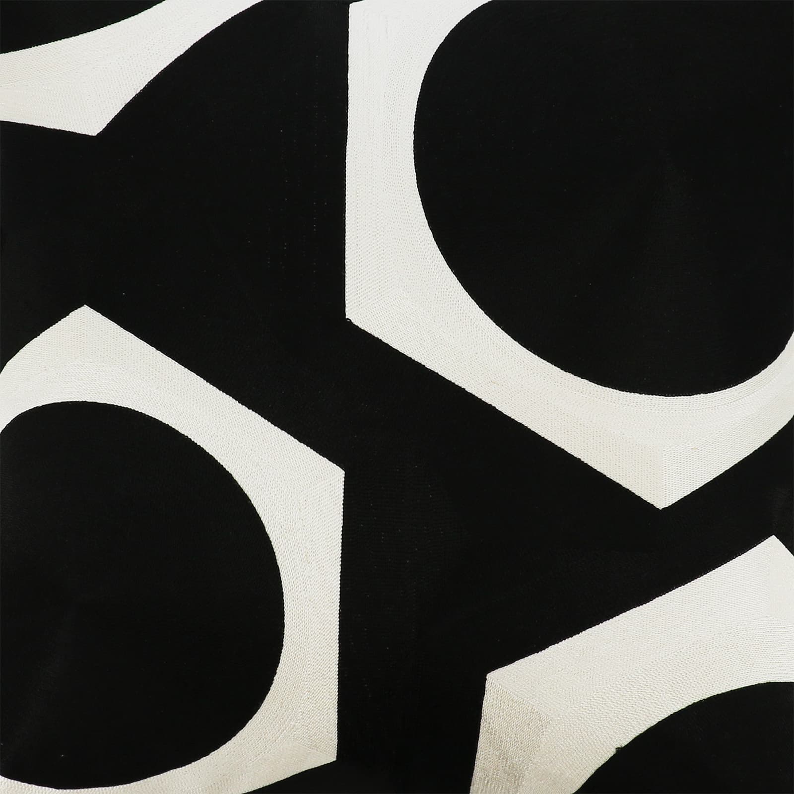 Jonathan Adler x Michaels 20" Black & White Big Dots Embroidered Pillow