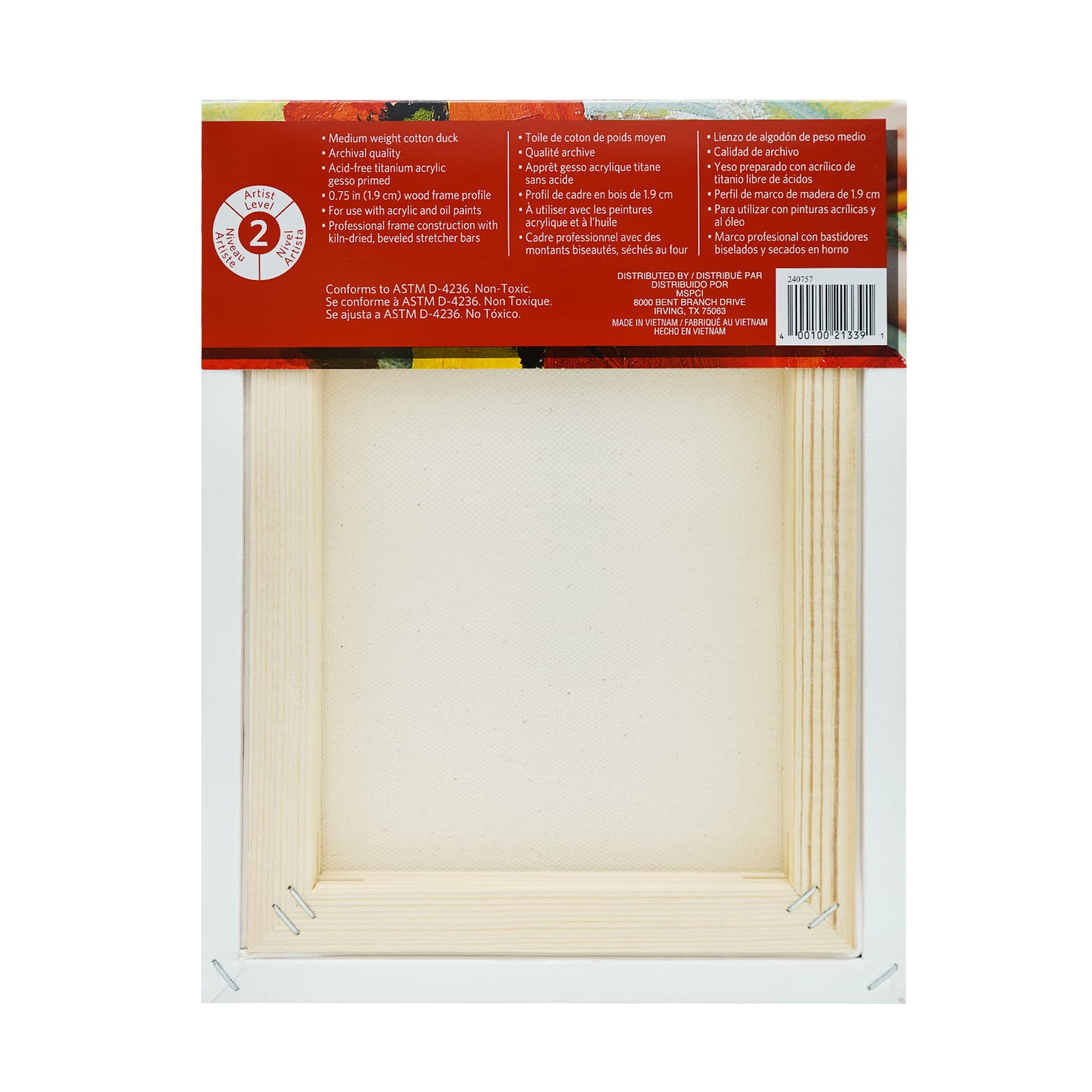 12 Pack: Level 2 Gallery Wrapped Traditional Canvas by Artist's Loft®