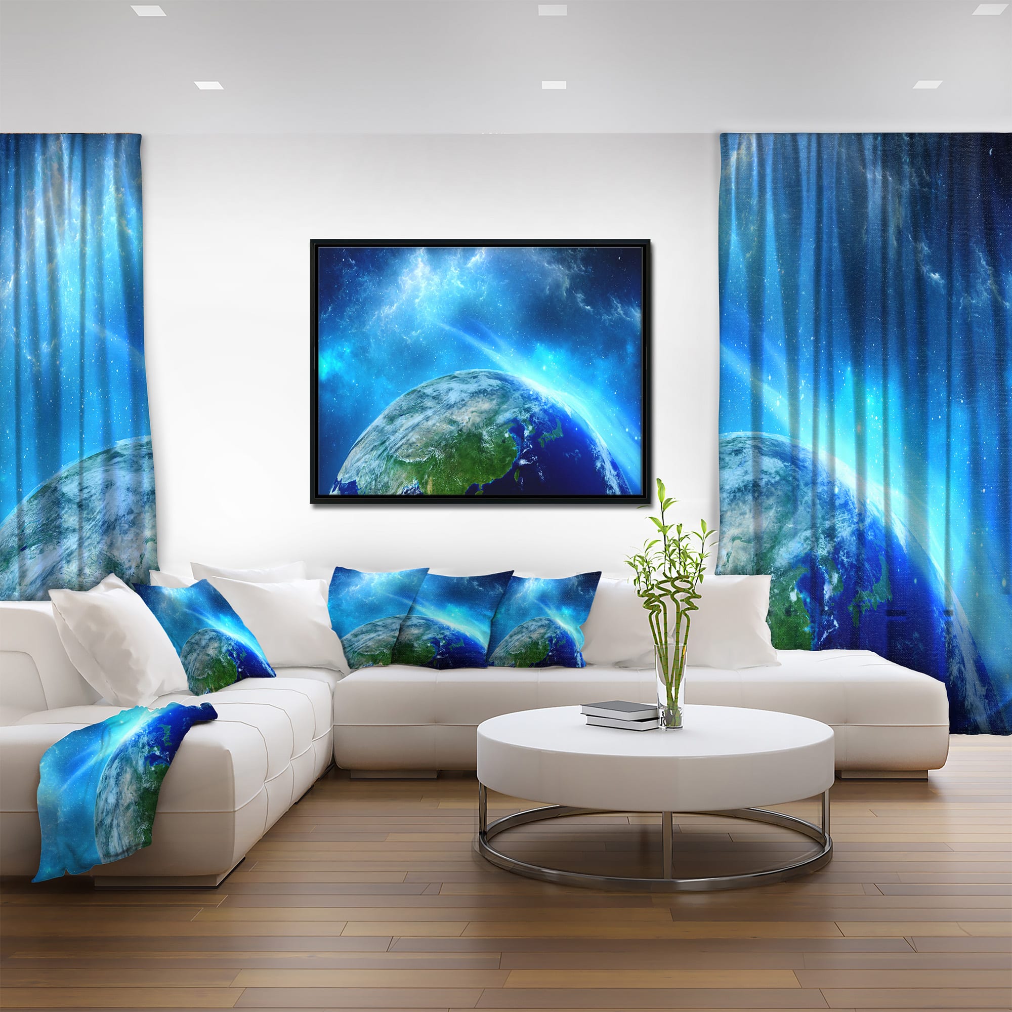 Designart - Planet Earth in Universe