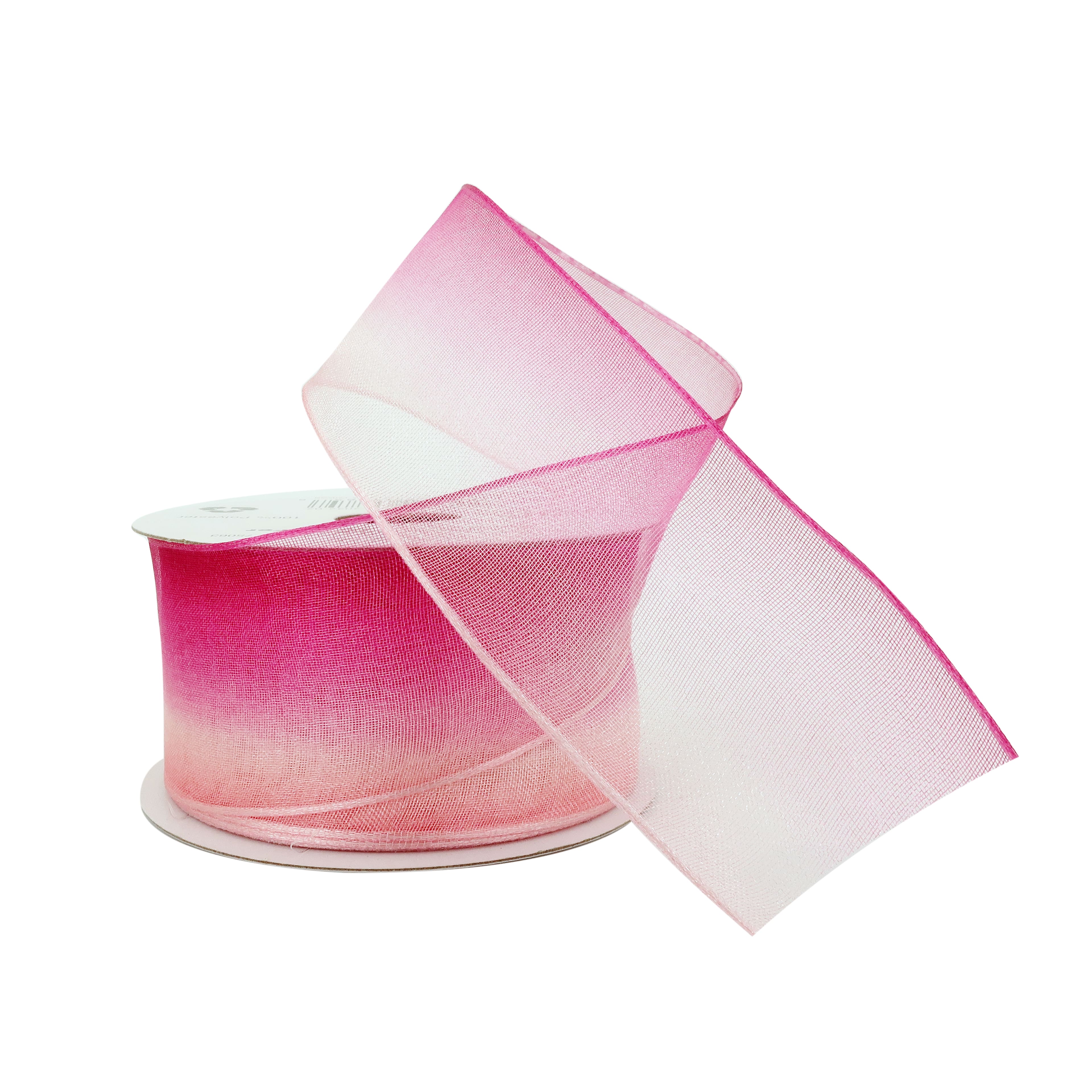 12 Pack: 1.5" x 3yd. Sheer Wired Ombre Ribbon by Celebrate It®