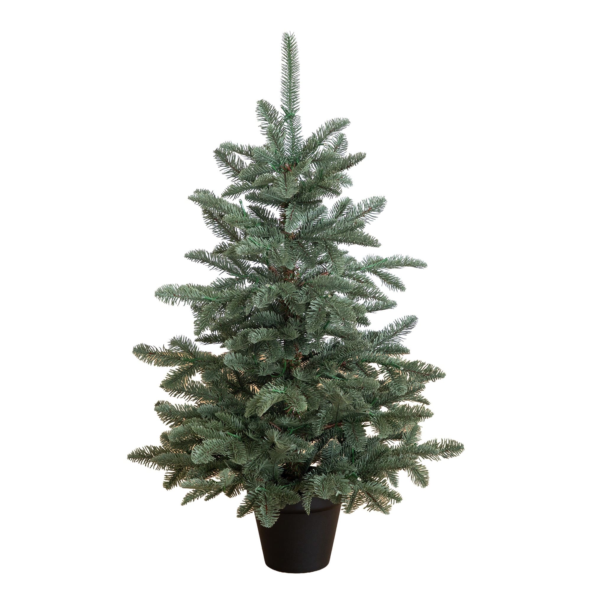 Nearly Natural 3ft. Pre-Lit Artificial Christmas Pine Tree, Warm White LED Lights
