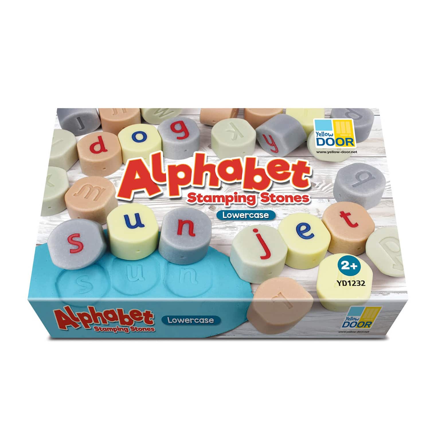 Yellow Door Lowercase Alphabet Stamping Stones