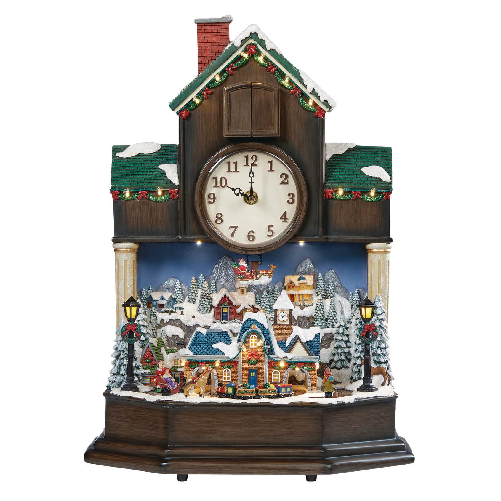 Moments in Time 16.8" Animated Cuckoo Clock Décor