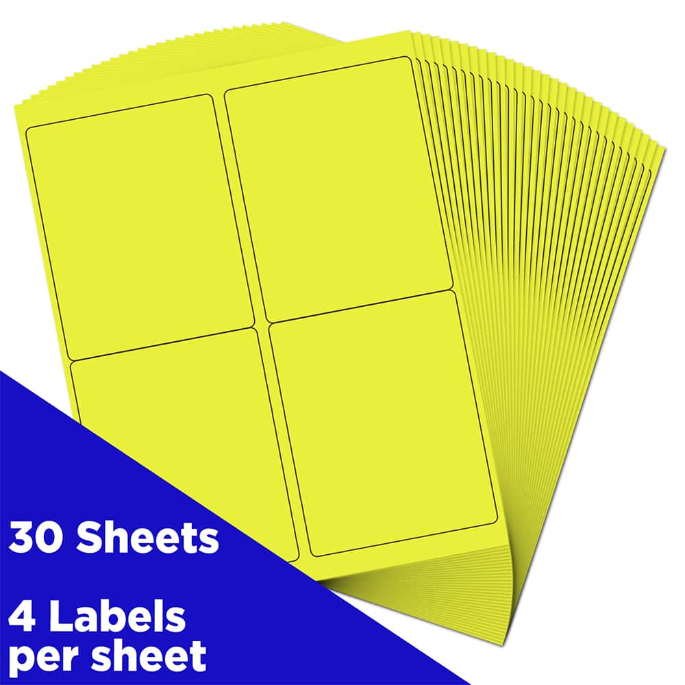 JAM Paper Extra Large Shipping Address Label Stickers
