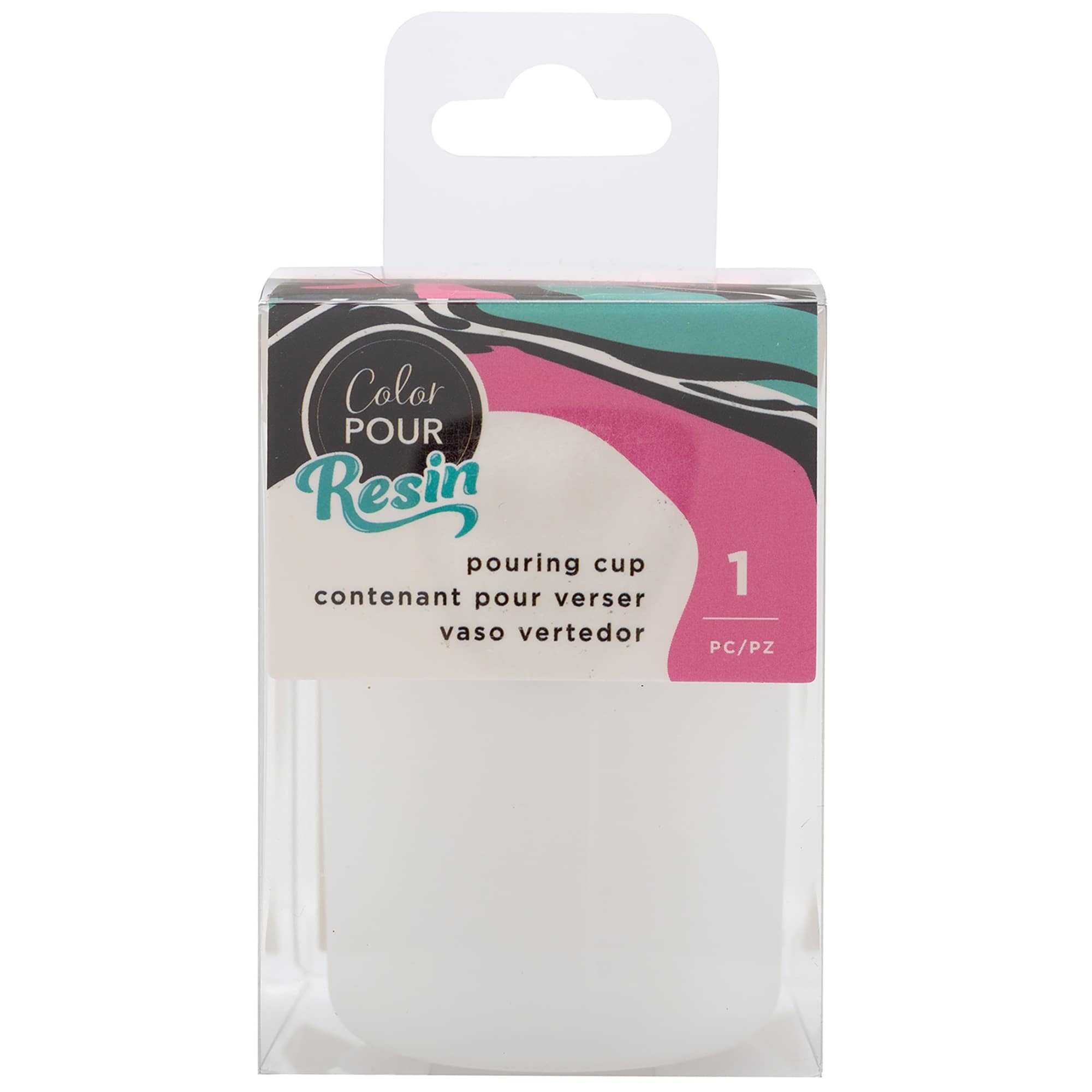 American Crafts Color Pour Resin Silicone Pouring Cup-