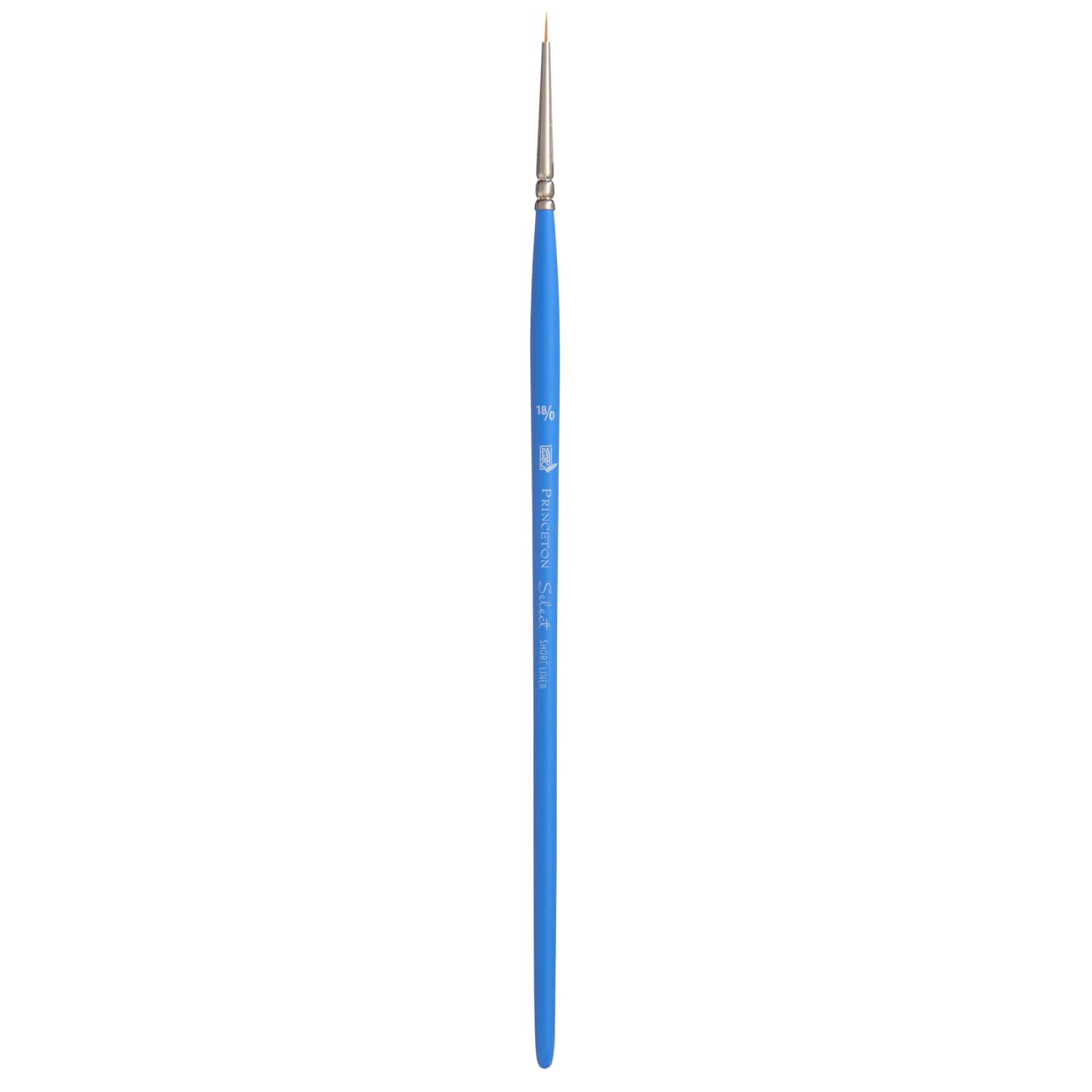 Princeton Brush Select Artiste Brush, Short Liner, 18/0