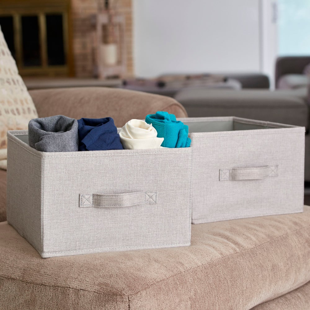 Household Essentials 11.5" Open Storage Box