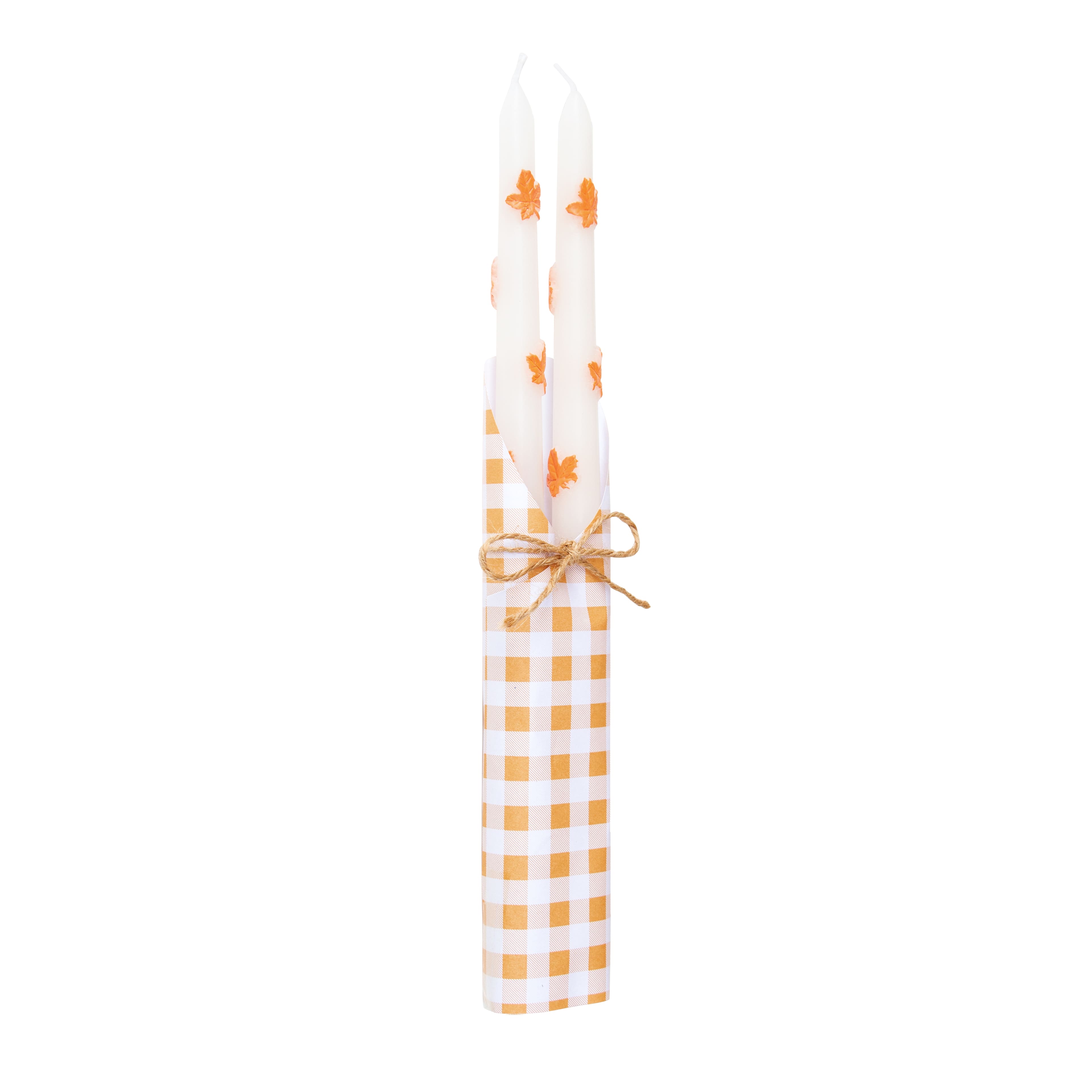 12" Maple Leaves Taper Candles, 2ct. by Ashland®